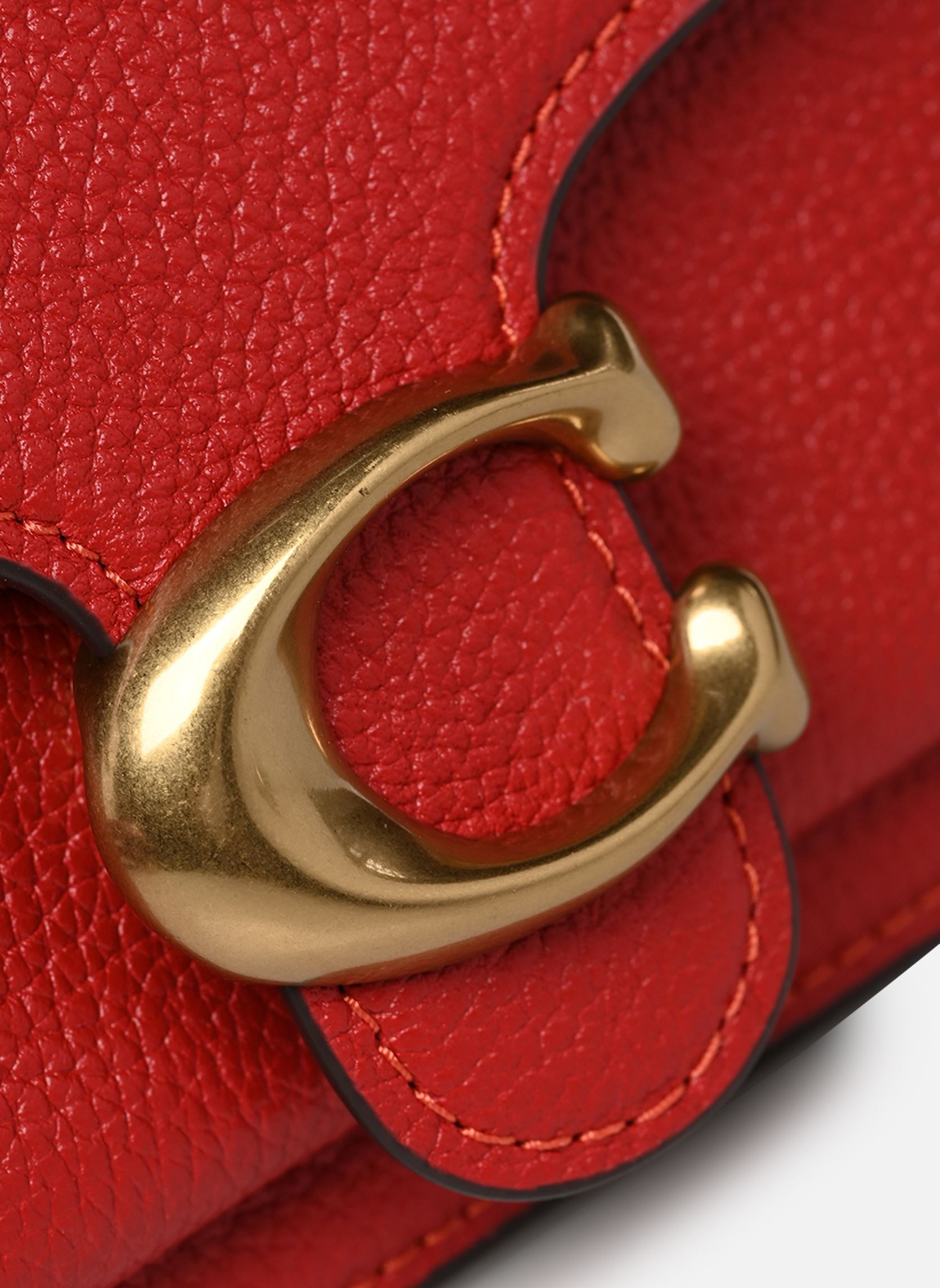 Sacs Polished Pebble Leather Tabby Shoulder B femme rouge Coach Sacs Polished Pebble Leather Tabby Shoulder B femme rouge B4/POPPY