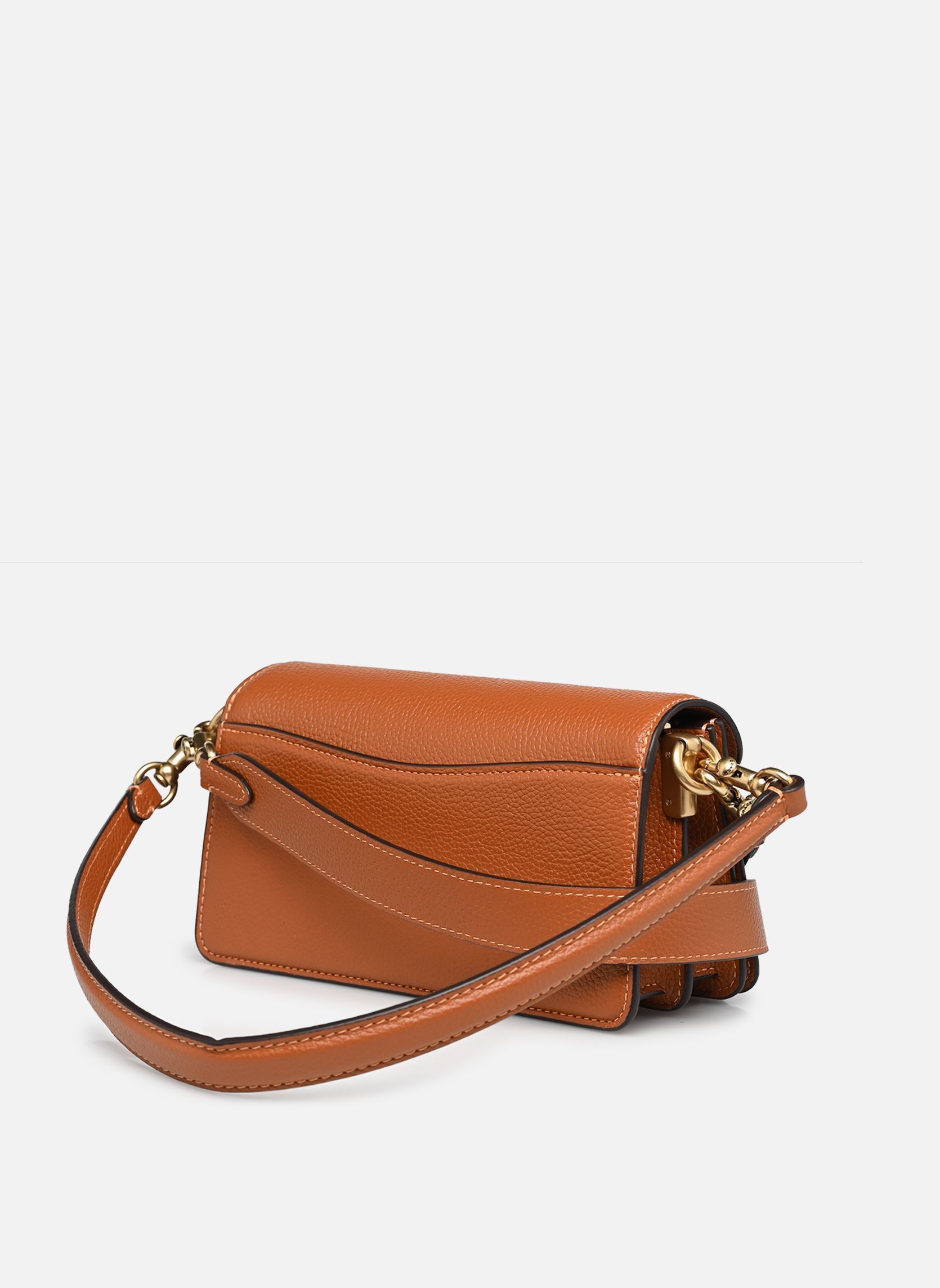 Tassen Polished Pebble Leather Tabby Shoulder B dames bruin Coach Tassen Polished Pebble Leather Tabby Shoulder B dames bruin B4/AMBER BROWN