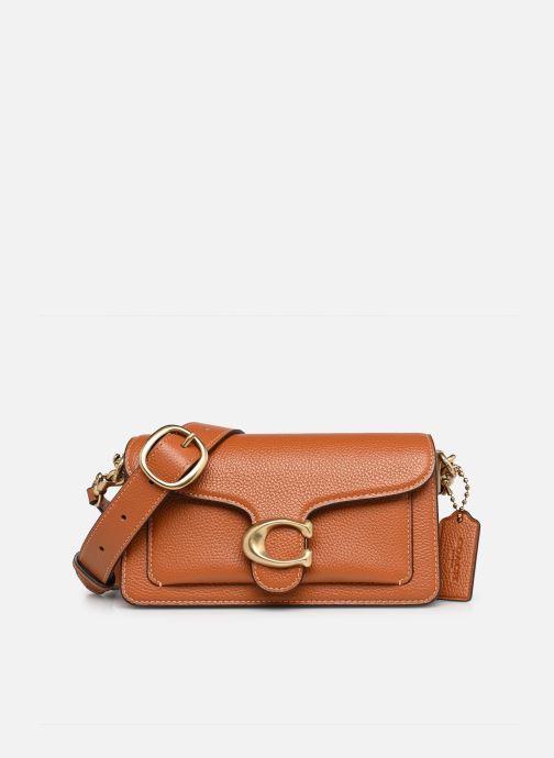 Coach Taschen Polished Pebble Leather Tabby Shoulder B damen braun