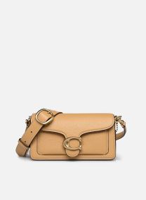 Umhängetaschen Polished Pebble Leather Tabby Shoulder B damen beige