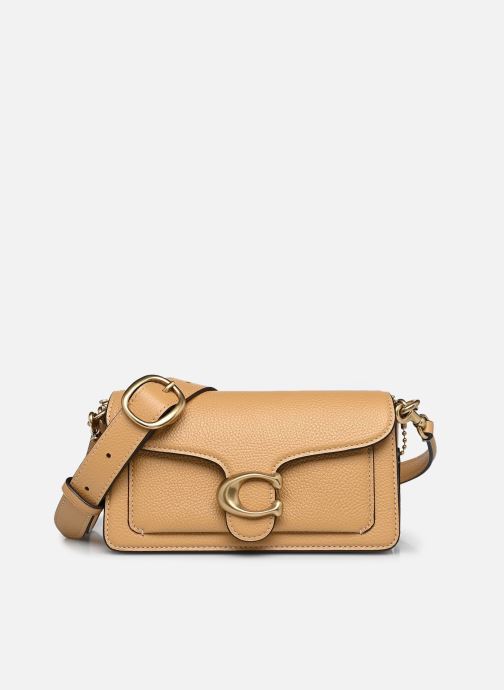 Coach Umhängetaschen Polished Pebble Leather Tabby Shoulder B damen beige
