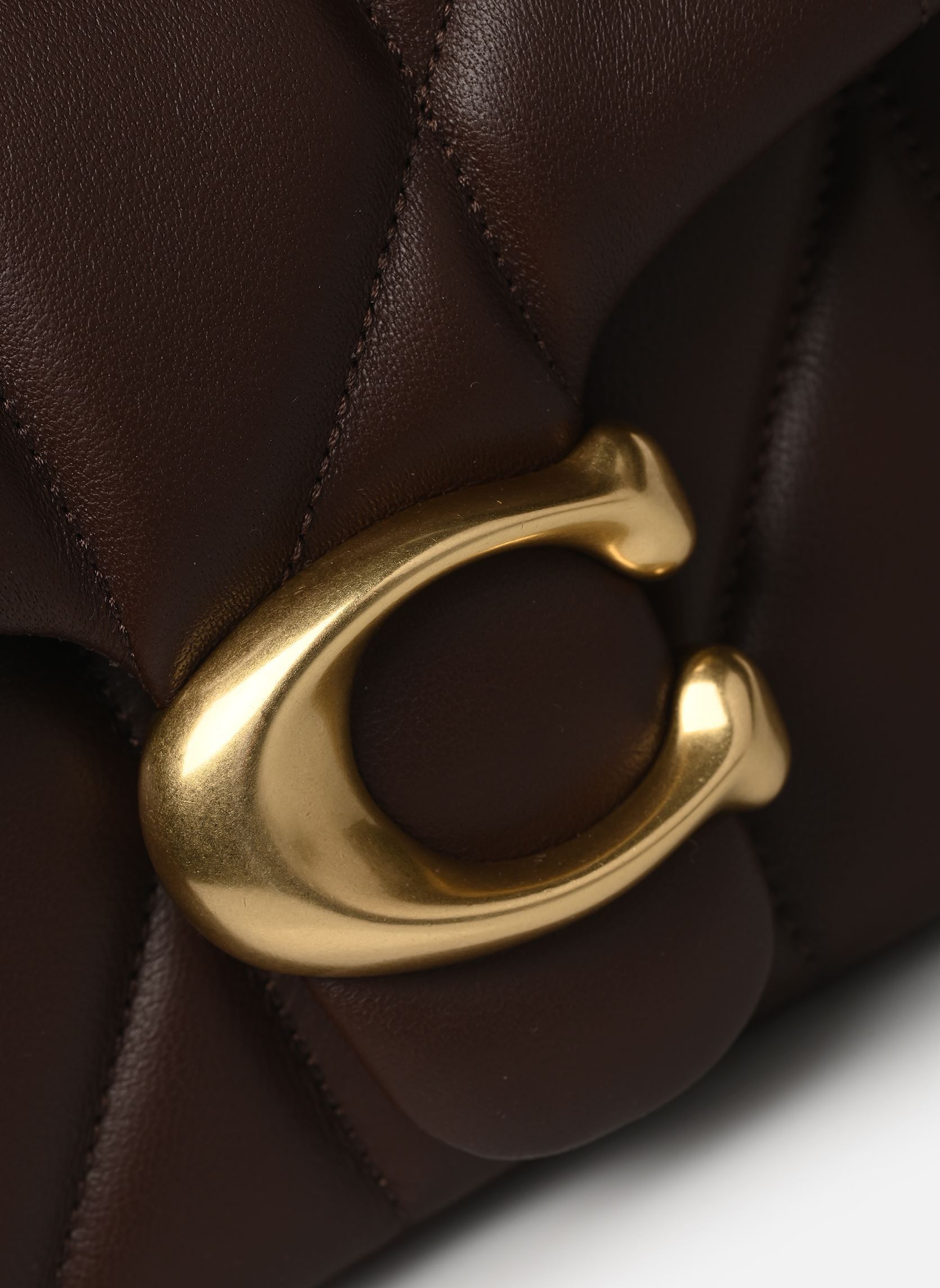 Bandolera Quilted Tabby Shoulder Bag 20 with Chain mujer marrón Coach Bandolera Quilted Tabby Shoulder Bag 20 with Chain mujer marrón B4/MAPLE