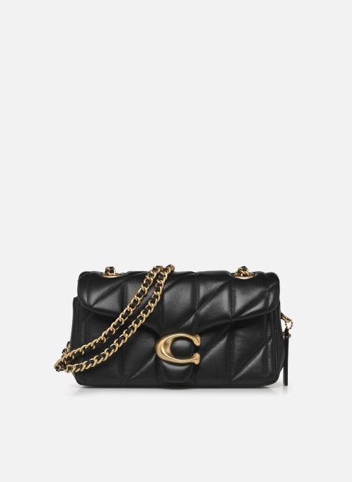 Coach Umhängetaschen Quilted Tabby Shoulder Bag 20 with Chain damen schwarz