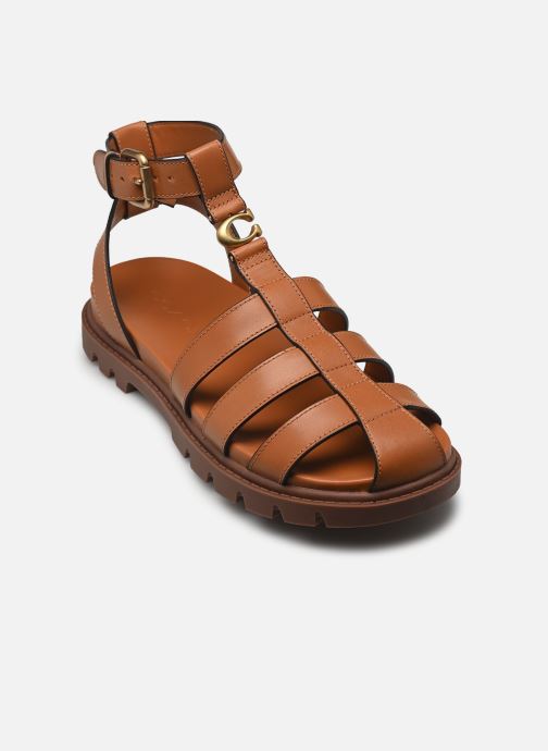 Sandales et nu-pieds Femme Leah Leather Fisherman Sandal