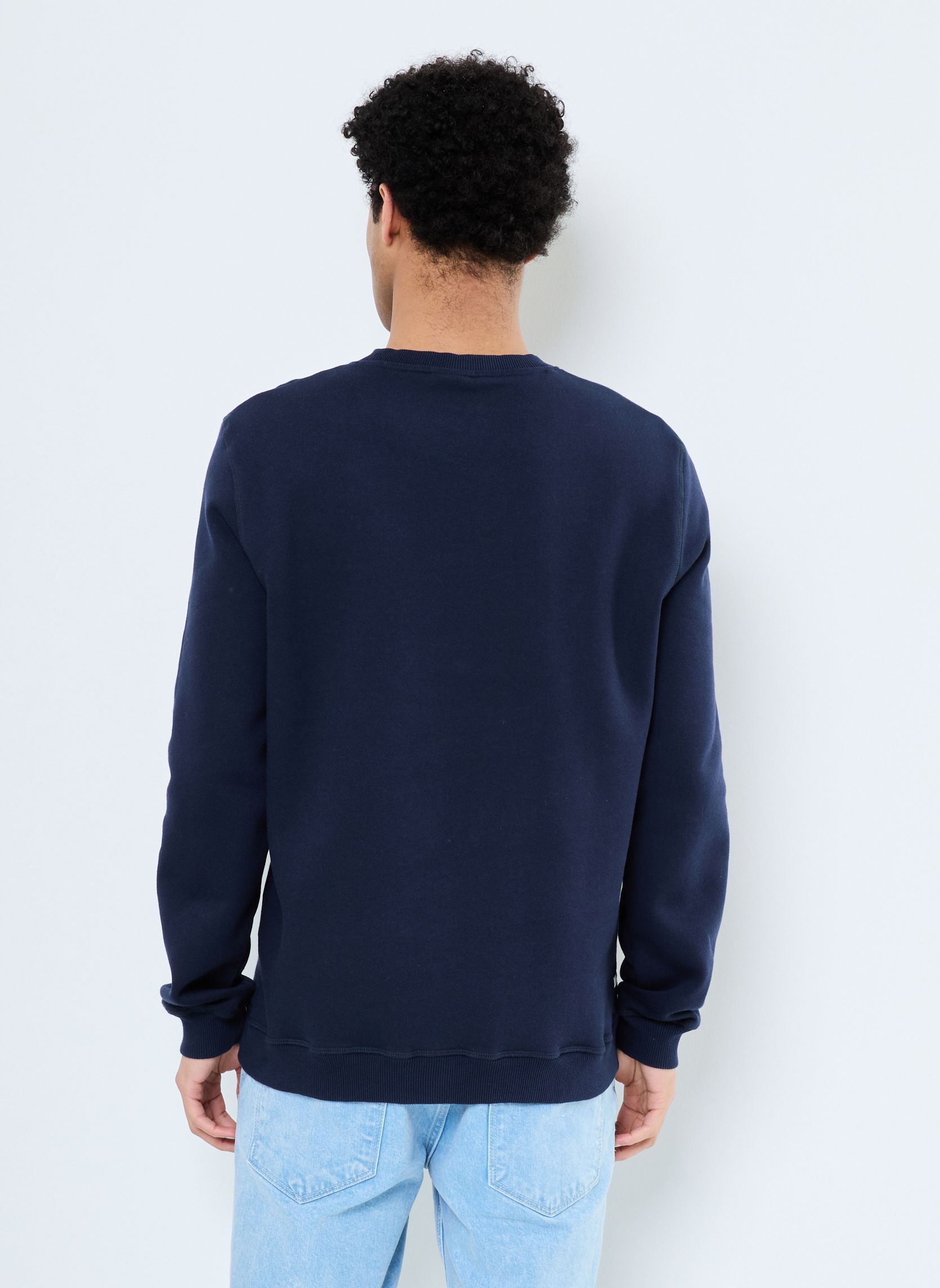 Sweatshirts SW SCRIPT heren blauw Kulte Sweatshirts SW SCRIPT heren blauw NAVY
