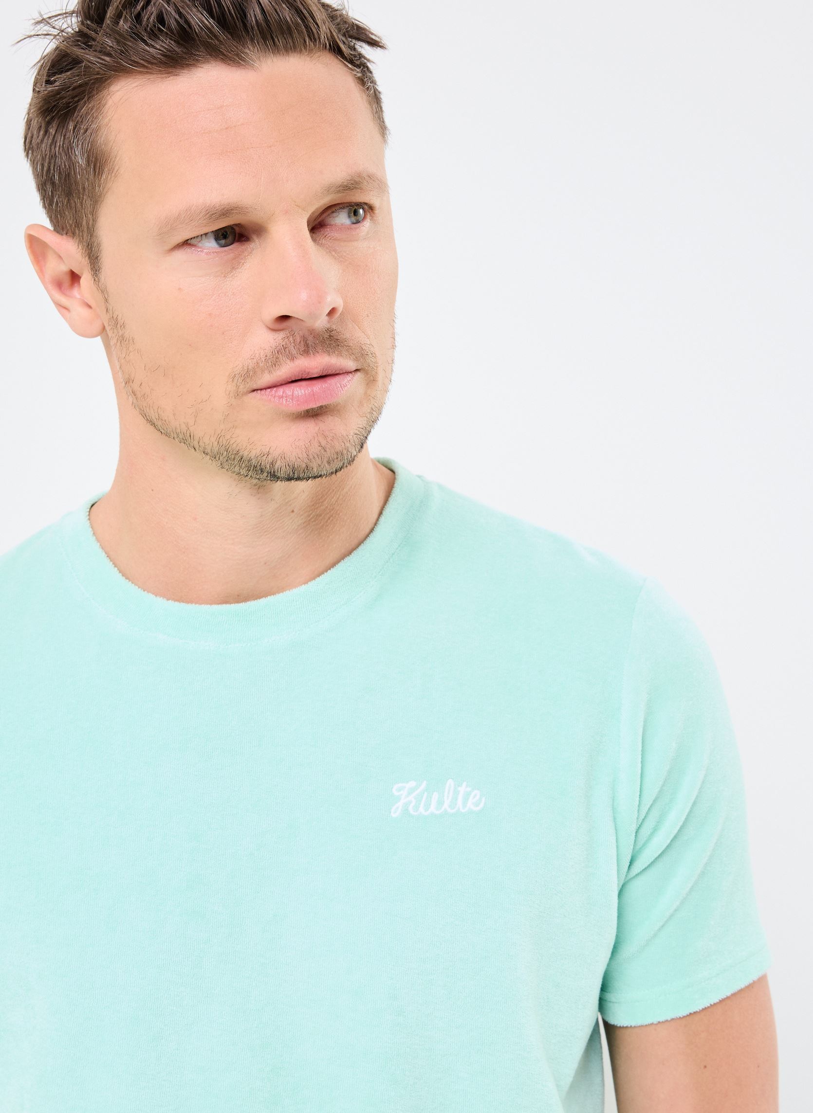 Tee-shirts manches courtes TS SPONGE homme vert Kulte Tee-shirts manches courtes TS SPONGE homme vert MINT