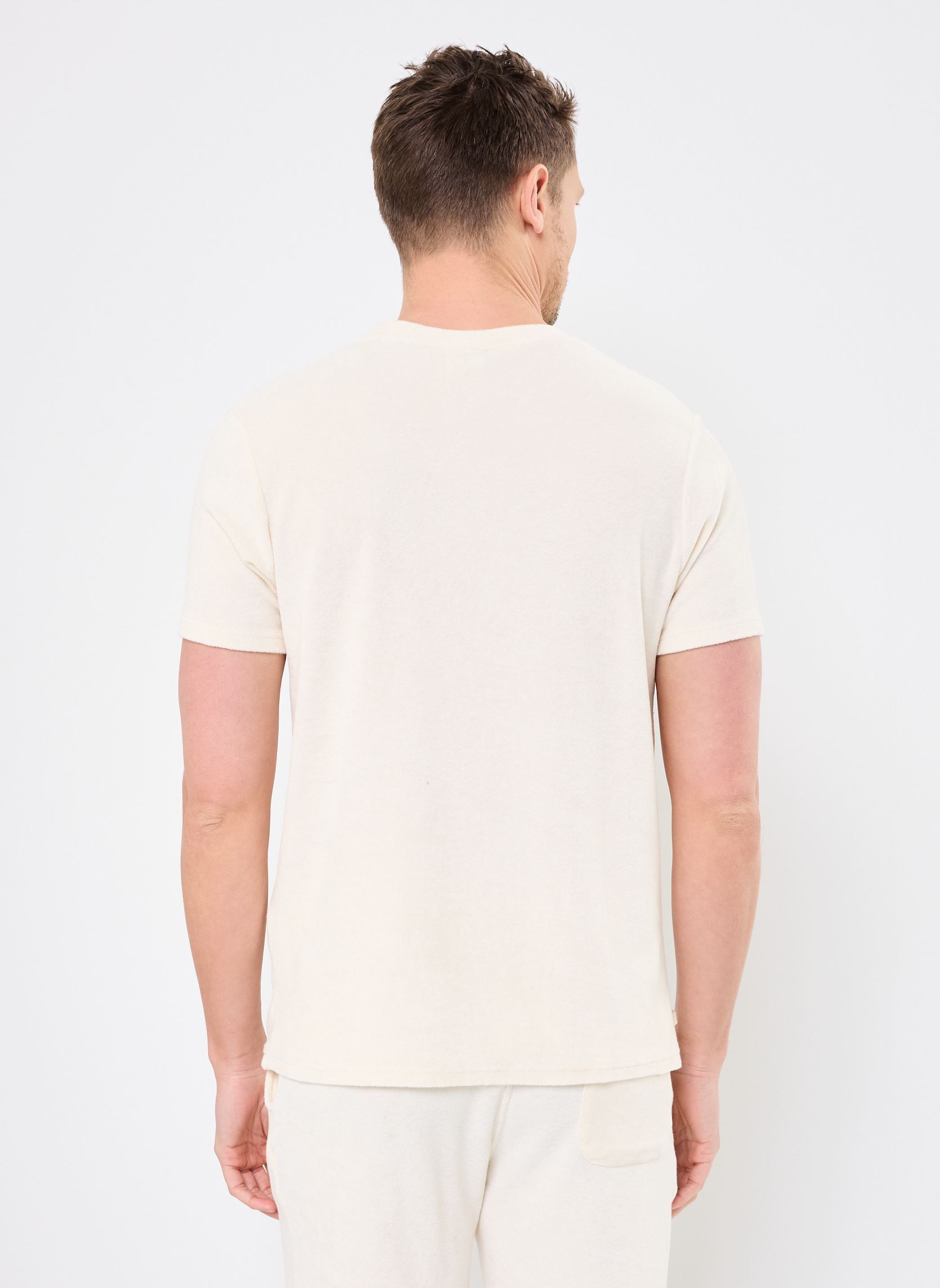 Tee-shirts manches courtes TS SPONGE homme blanc Kulte Tee-shirts manches courtes TS SPONGE homme blanc OFF WHITE
