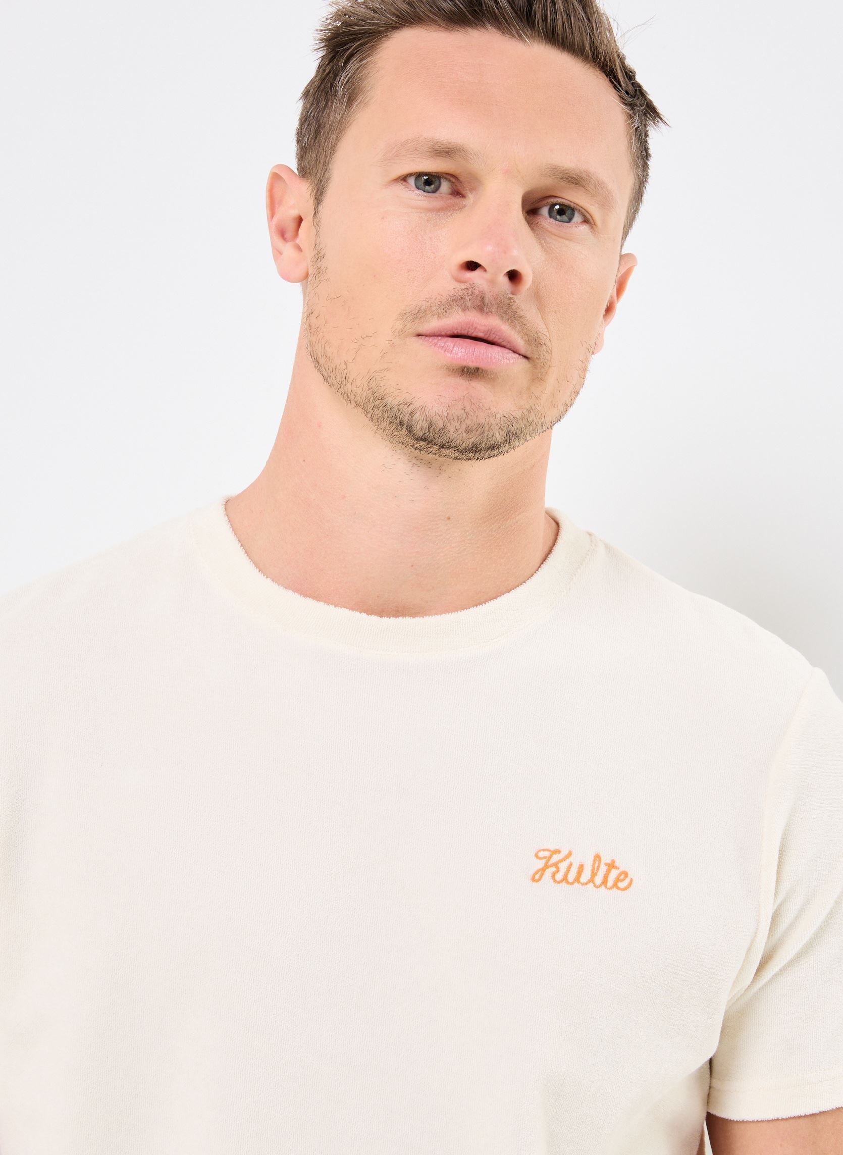 Tee-shirts manches courtes TS SPONGE homme blanc Kulte Tee-shirts manches courtes TS SPONGE homme blanc OFF WHITE
