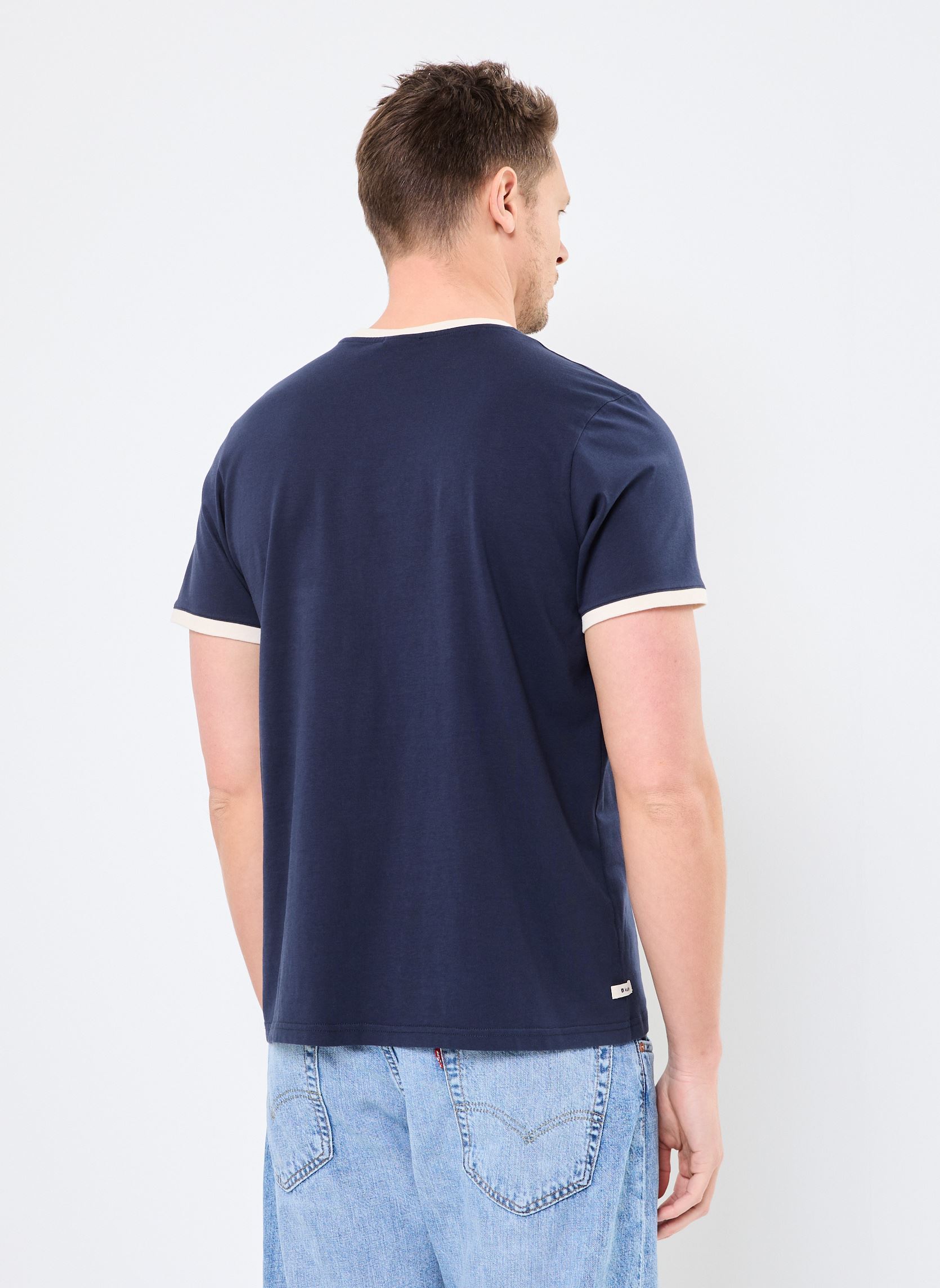 Tee-shirts manches courtes TS SMART POCKET homme bleu Kulte Tee-shirts manches courtes TS SMART POCKET homme bleu NAVY