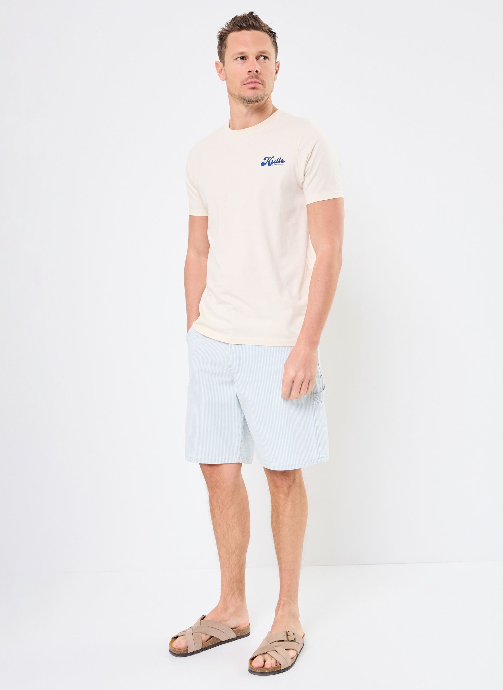 Tee-shirts manches courtes TS LOVE homme blanc Kulte Tee-shirts manches courtes TS LOVE homme blanc OFF WHITE