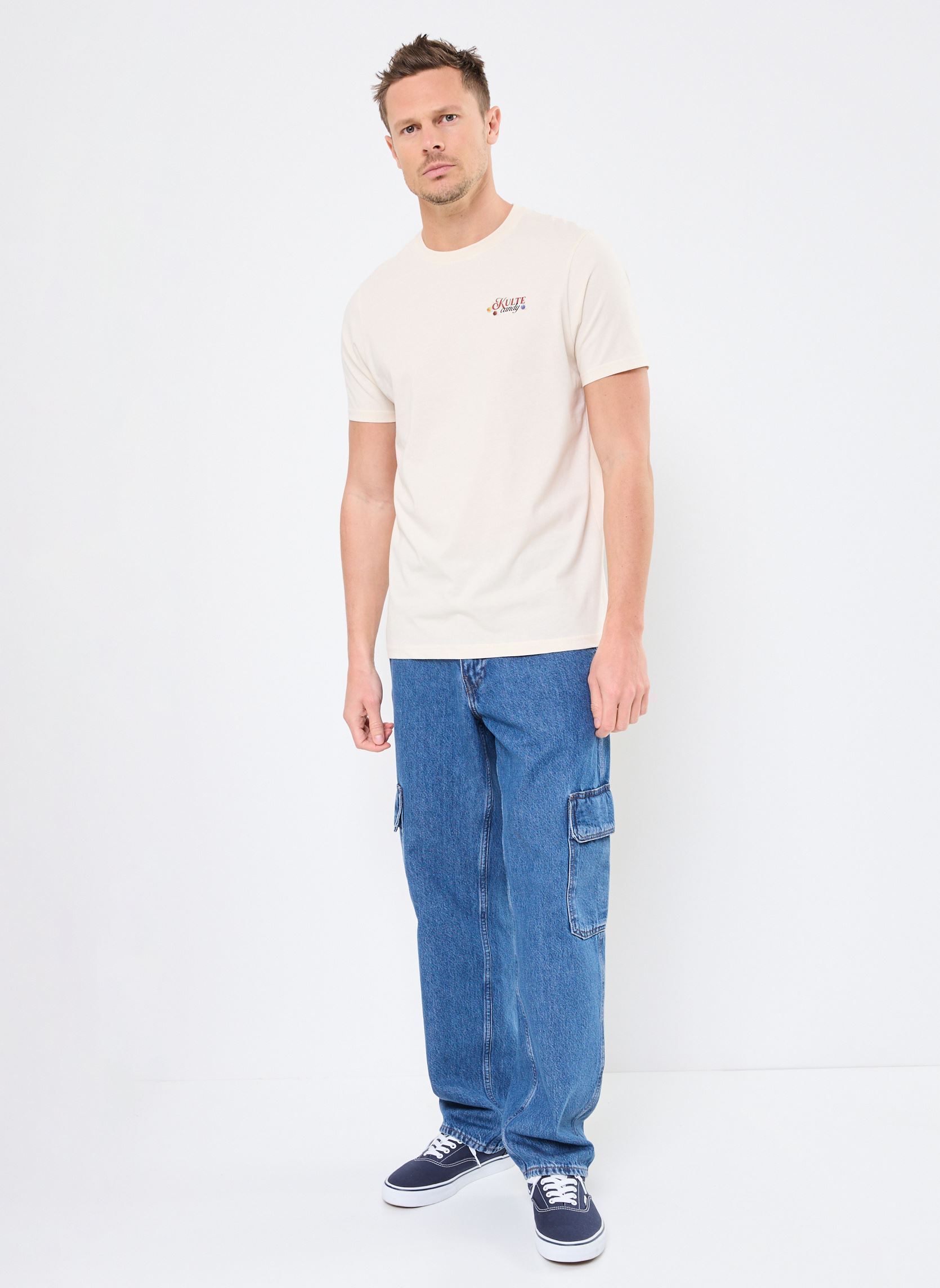 Tee-shirts manches courtes TS KANDY homme blanc Kulte Tee-shirts manches courtes TS KANDY homme blanc OFF WHITE