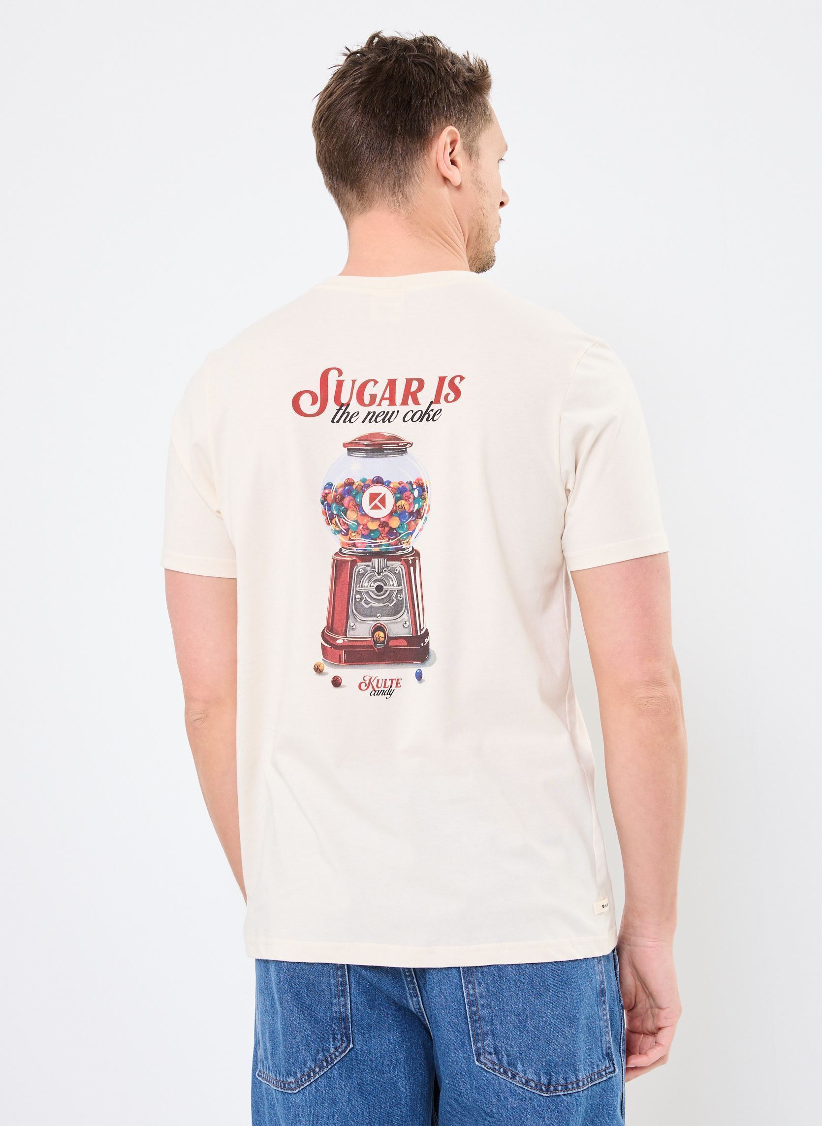 Tee-shirts manches courtes TS KANDY homme blanc Kulte Tee-shirts manches courtes TS KANDY homme blanc OFF WHITE