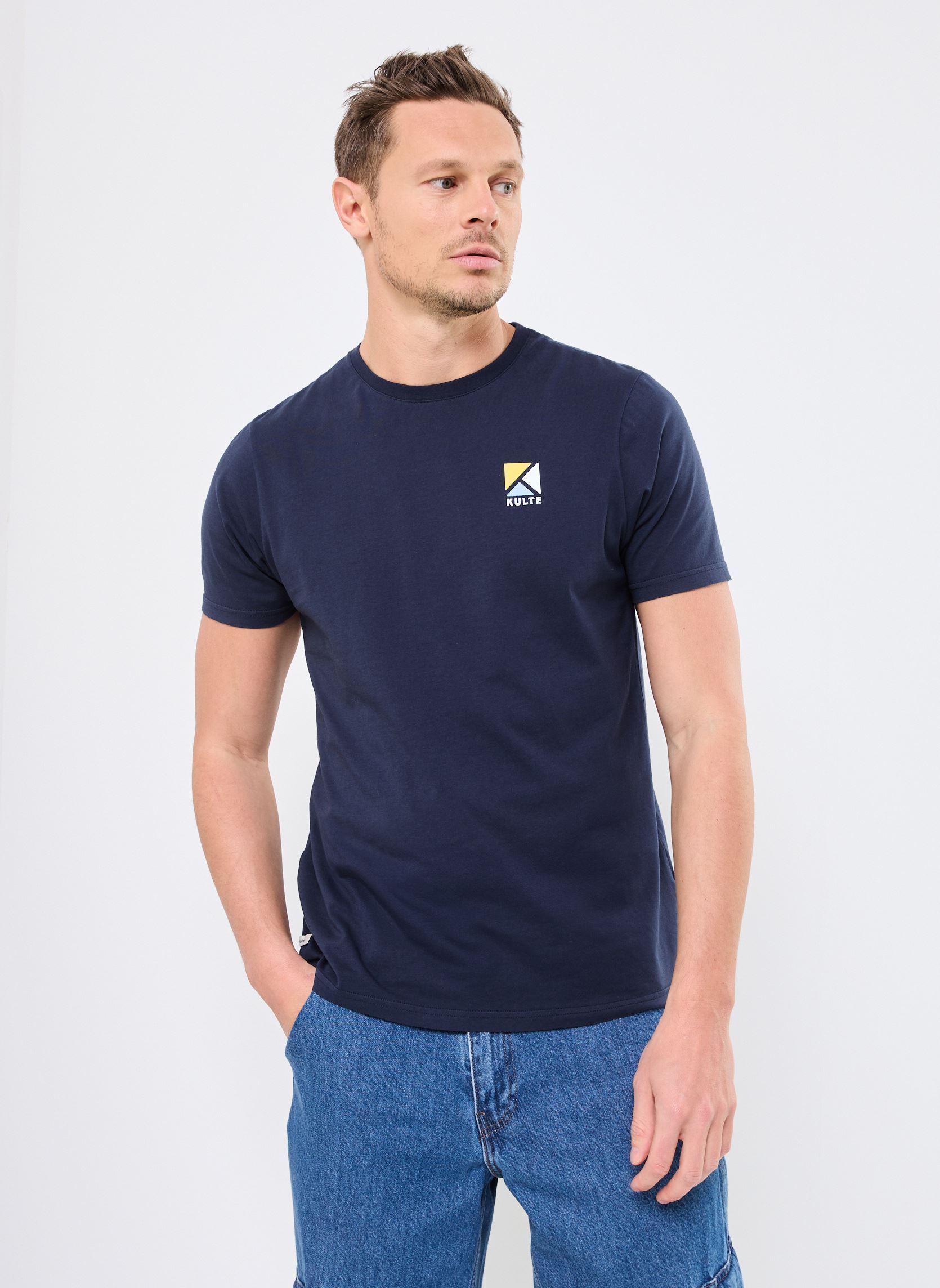 Tee-shirts manches courtes TS SOUTH PACK homme bleu Kulte Tee-shirts manches courtes TS SOUTH PACK homme bleu NAVY