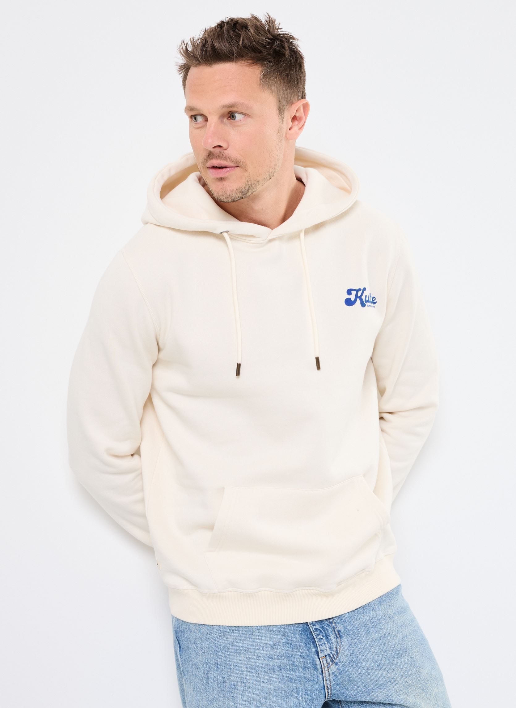 Sweats à capuche HOODIE LOVE homme blanc Kulte Sweats à capuche HOODIE LOVE homme blanc OFF WHITE