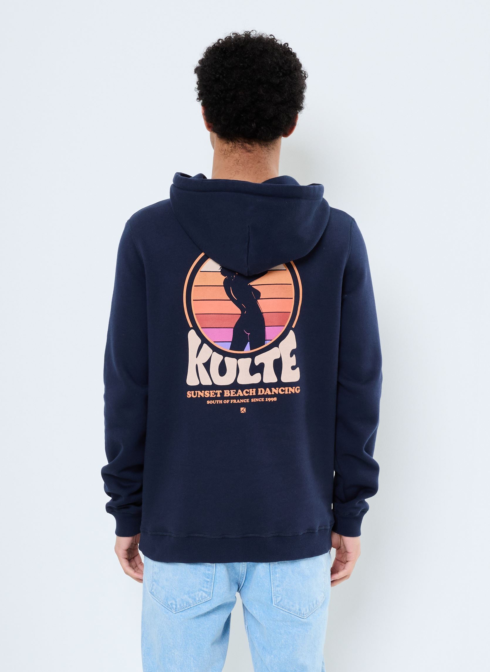 Kapuzenpullover HOODIE TOPLESS 2 herren blau Kulte Kapuzenpullover HOODIE TOPLESS 2 herren blau NAVY