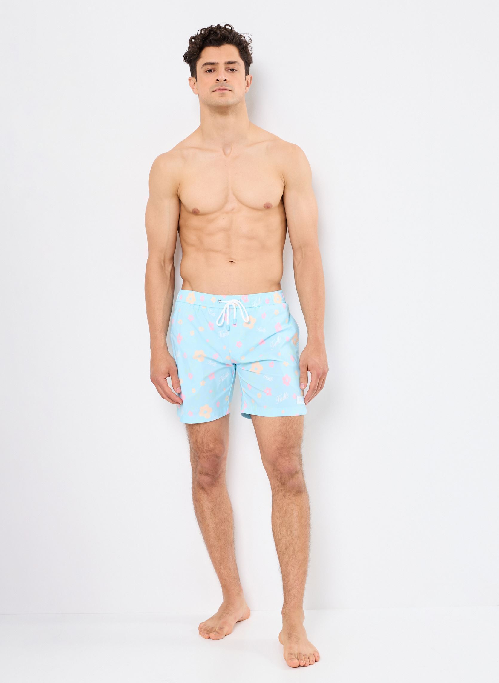 Shorts de bain MAILLOT HAWAIEN homme bleu Kulte Shorts de bain MAILLOT HAWAIEN homme bleu FLOWER