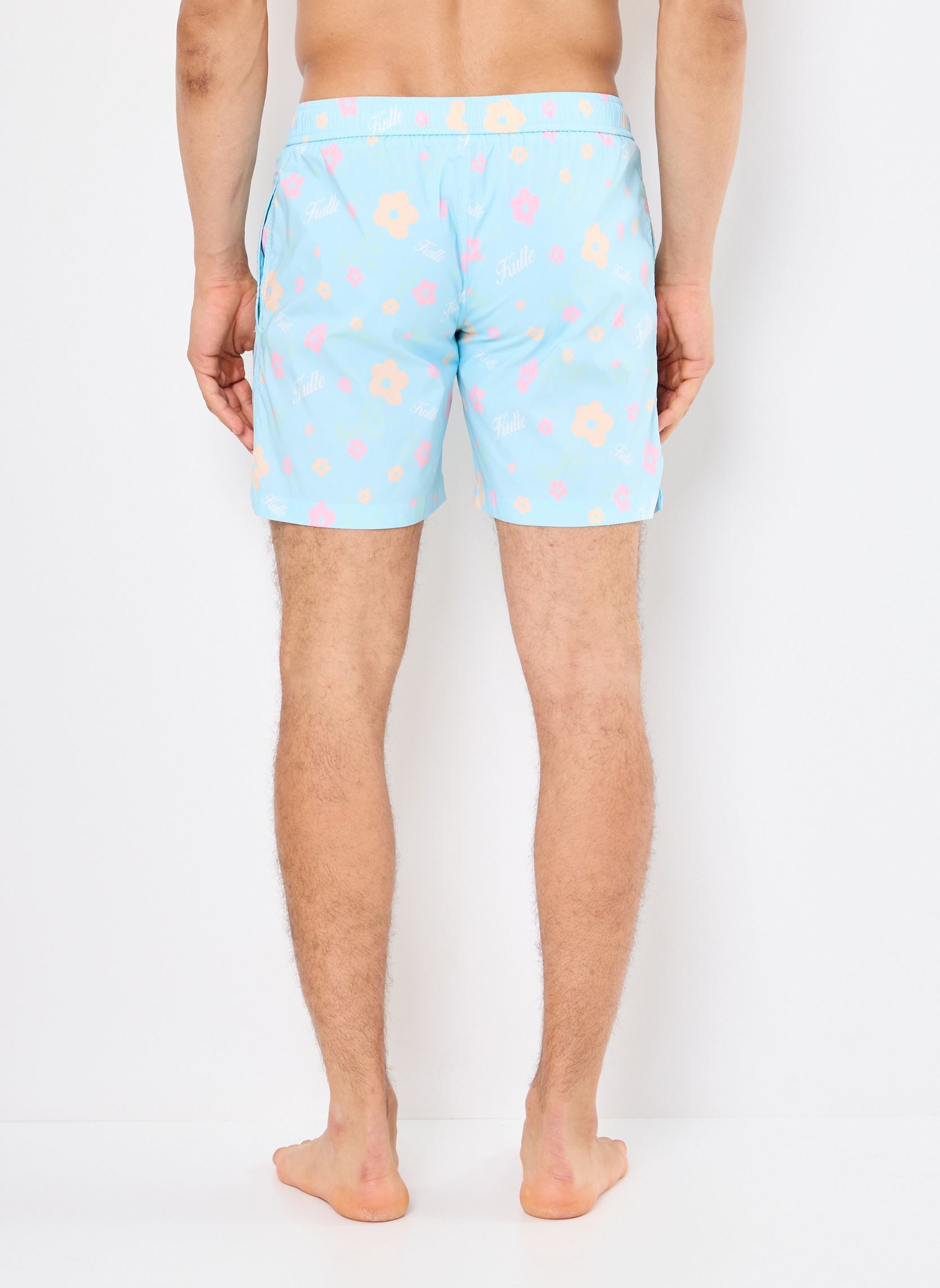Shorts de bain MAILLOT HAWAIEN homme bleu Kulte Shorts de bain MAILLOT HAWAIEN homme bleu FLOWER