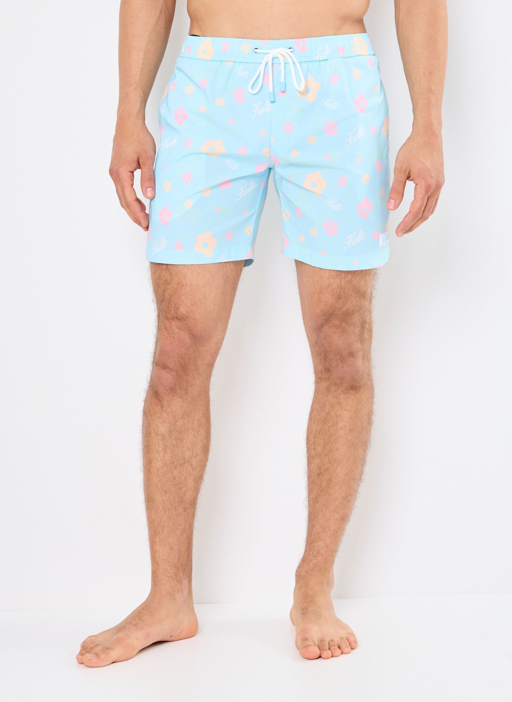 Shorts de bain MAILLOT HAWAIEN homme bleu Kulte Shorts de bain MAILLOT HAWAIEN homme bleu FLOWER