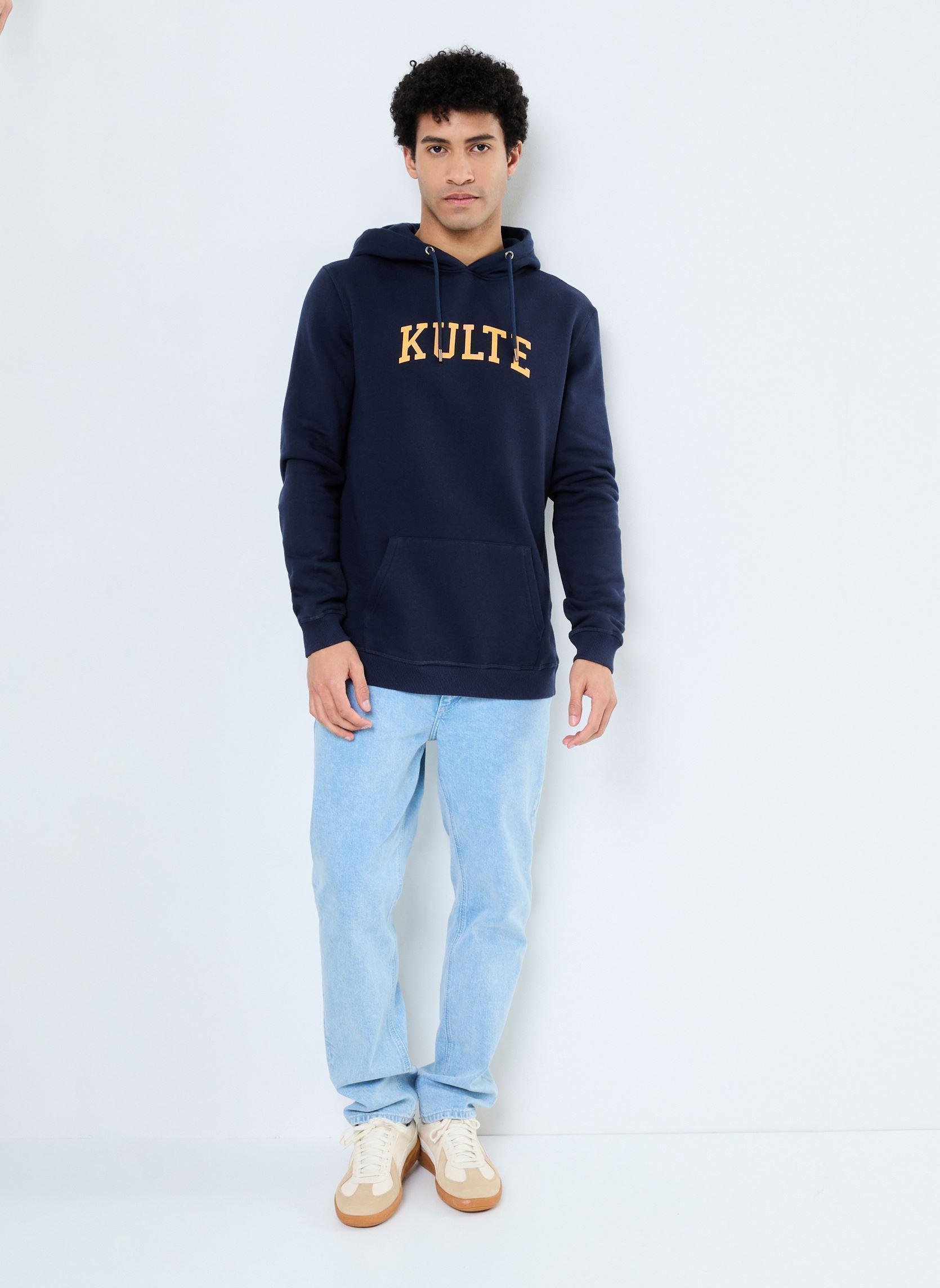 Sweats à capuche HOOD ATHLETIC TONE homme bleu Kulte Sweats à capuche HOOD ATHLETIC TONE homme bleu NAVY