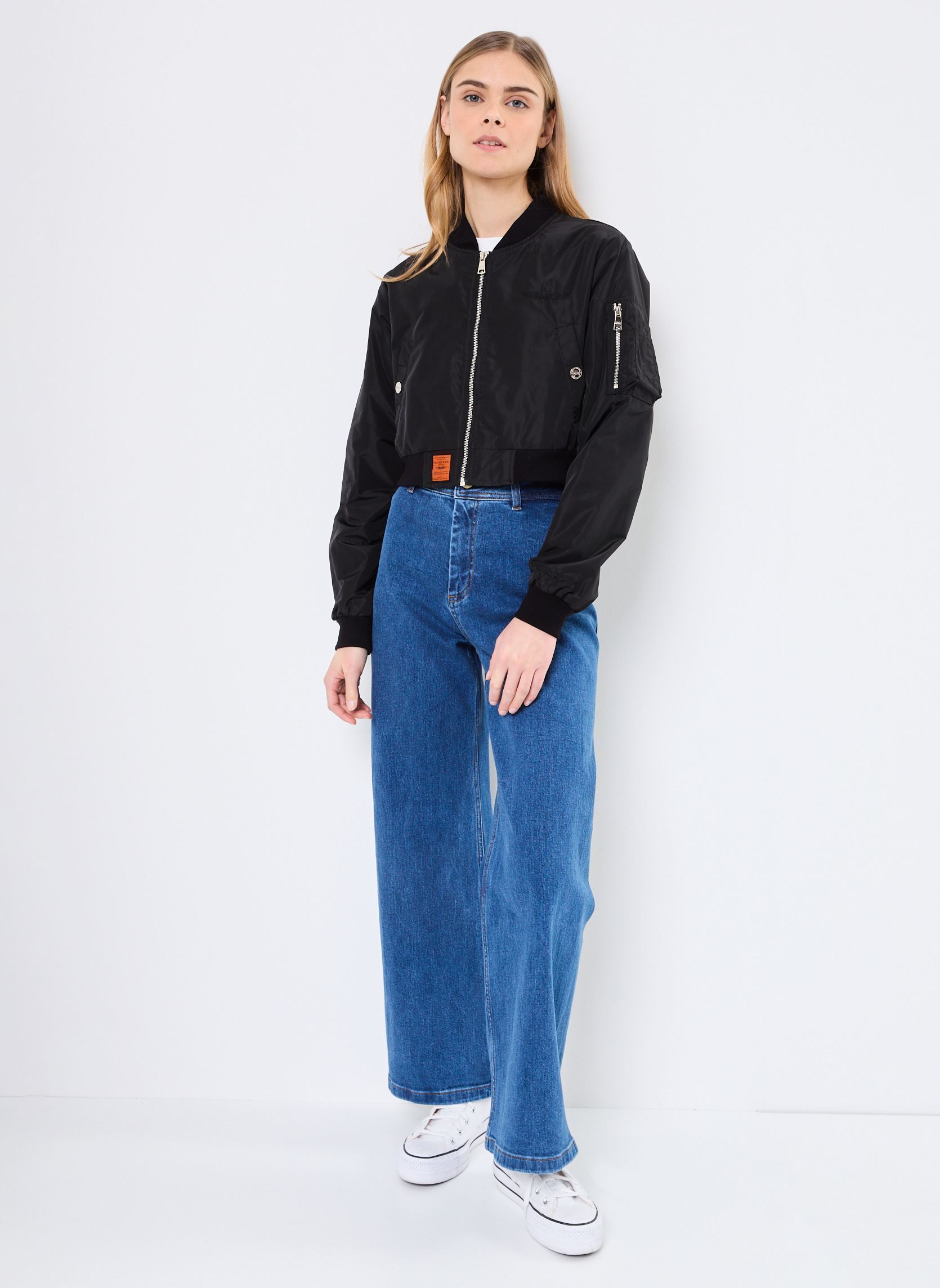 Blousons MA102 Women femme noir Bombers Original Blousons MA102 Women femme noir BLACK
