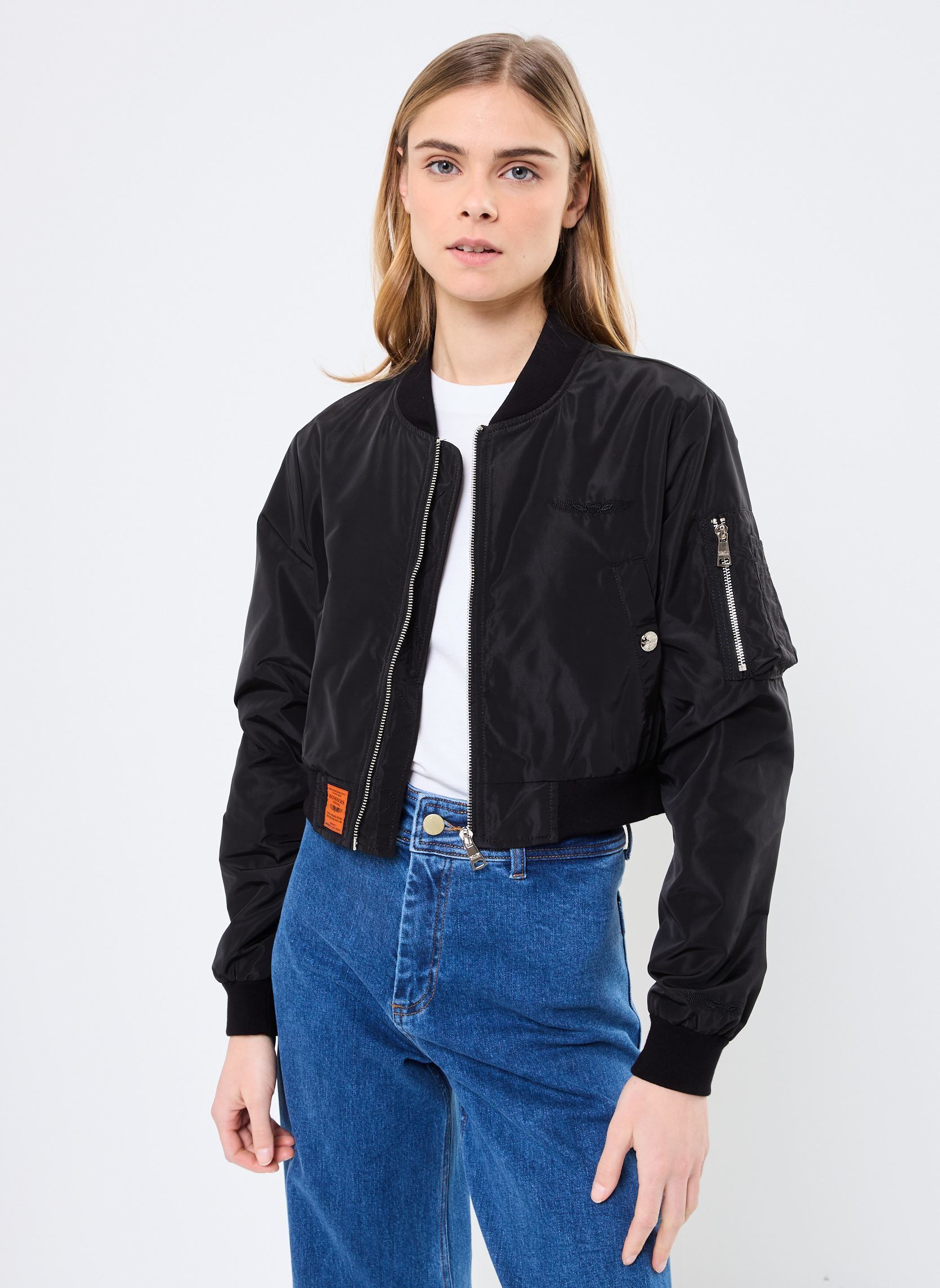 Blousons MA102 Women femme noir Bombers Original Blousons MA102 Women femme noir BLACK