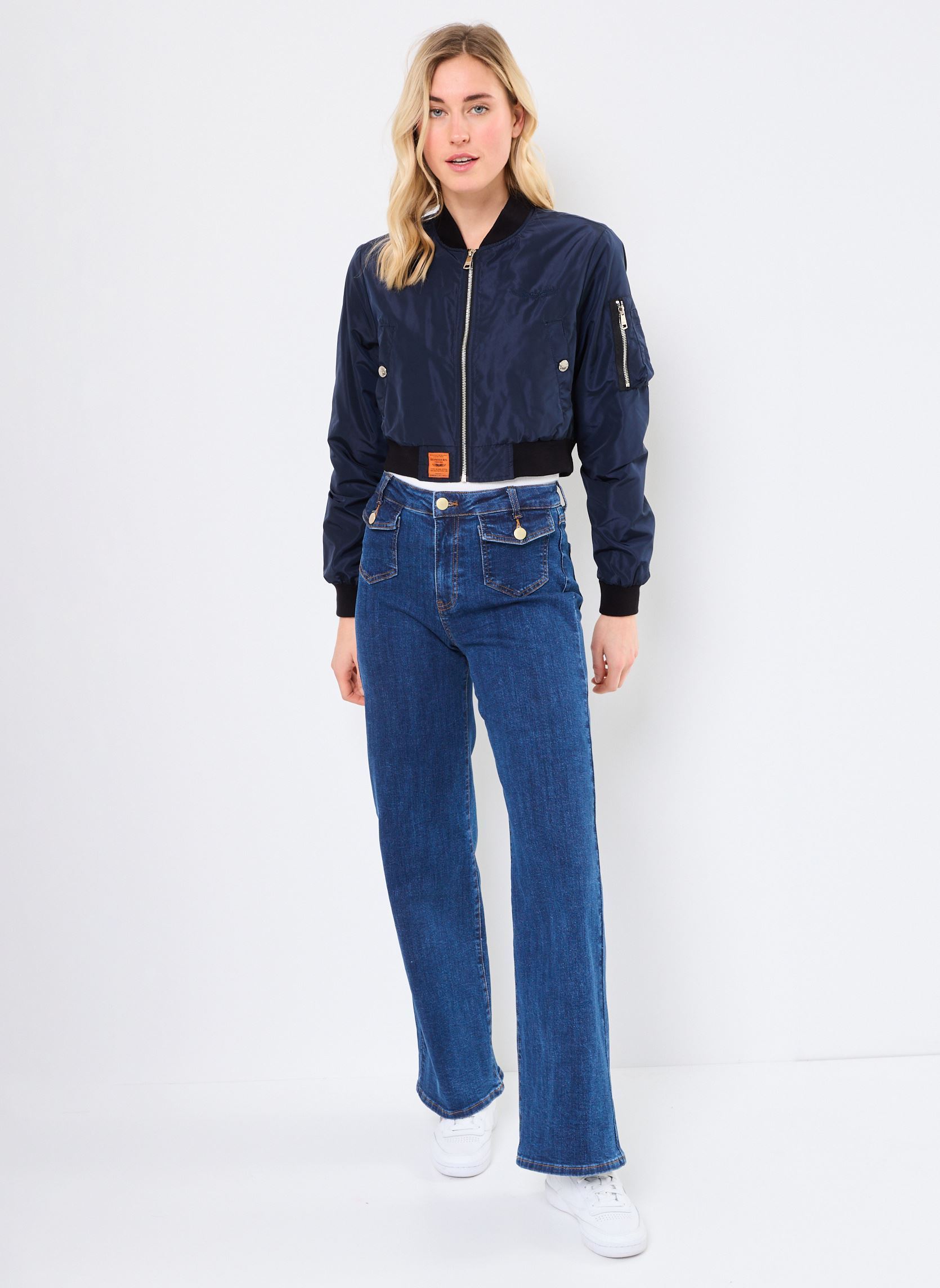 Giubbotti MA102 Women donna blu Bombers Original Giubbotti MA102 Women donna blu NAVY