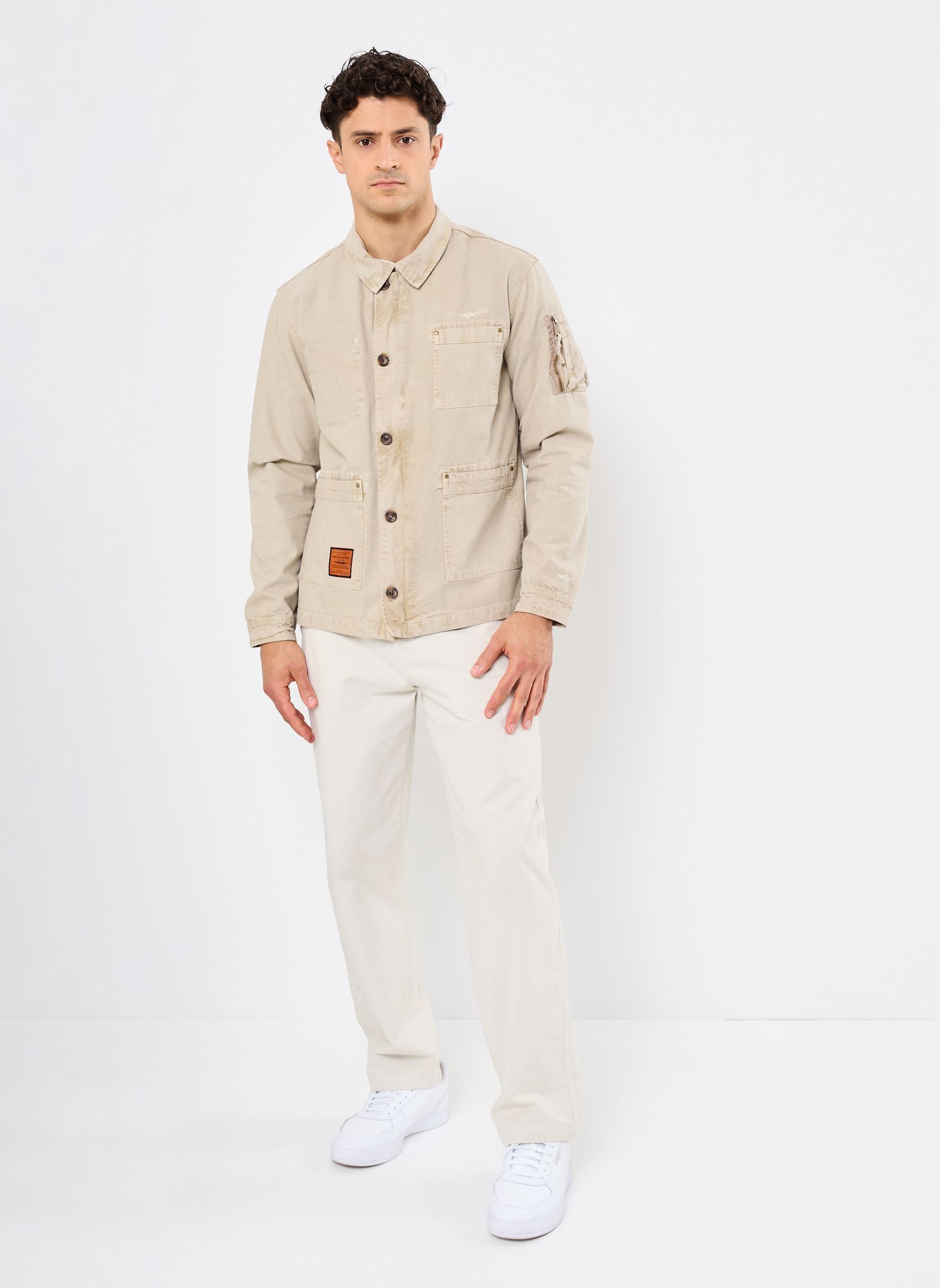 Bomberjacken Davis Men herren braun Bombers Original Bomberjacken Davis Men herren braun CAMEL