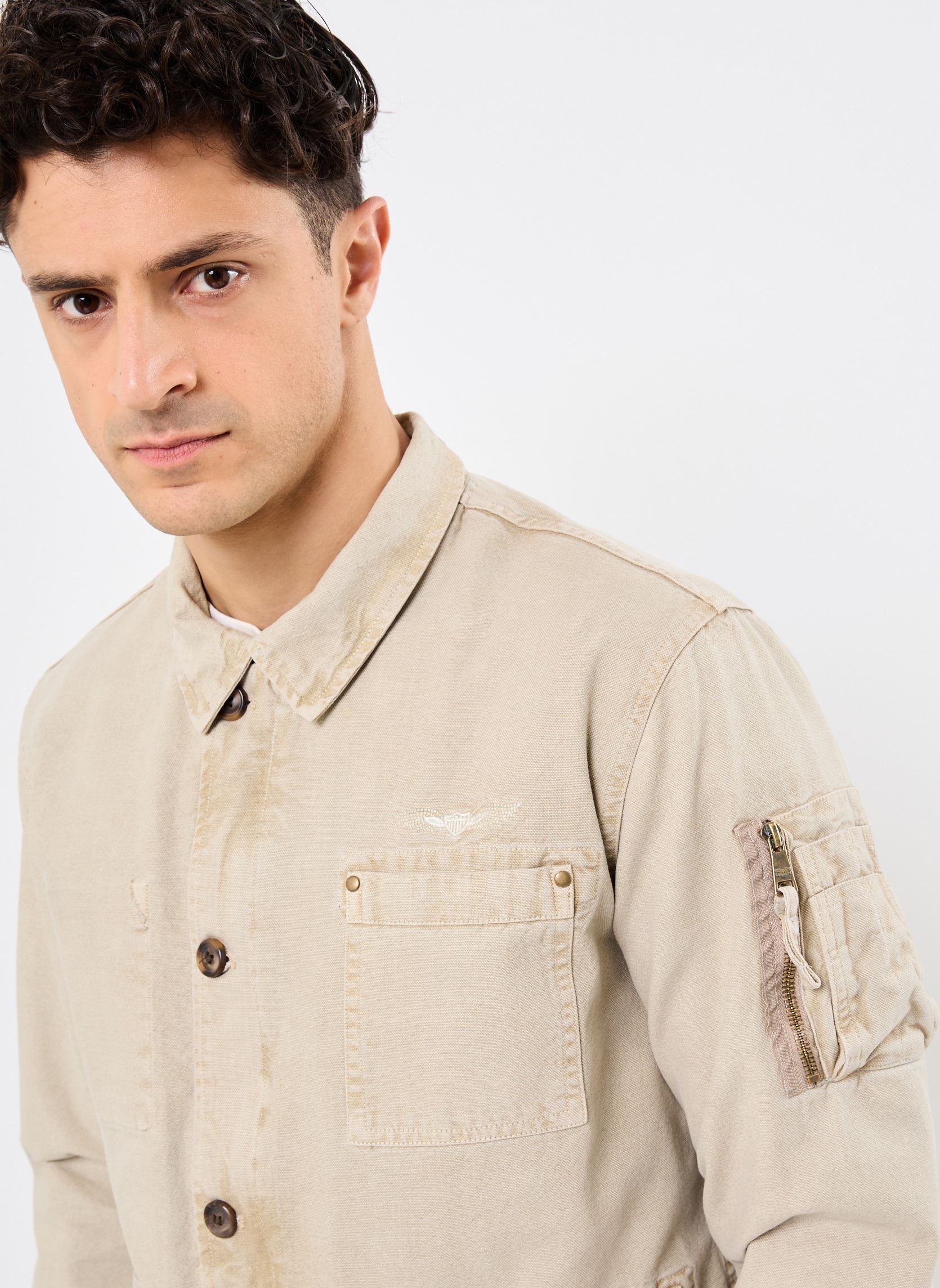 Bomberjacken Davis Men herren braun Bombers Original Bomberjacken Davis Men herren braun CAMEL