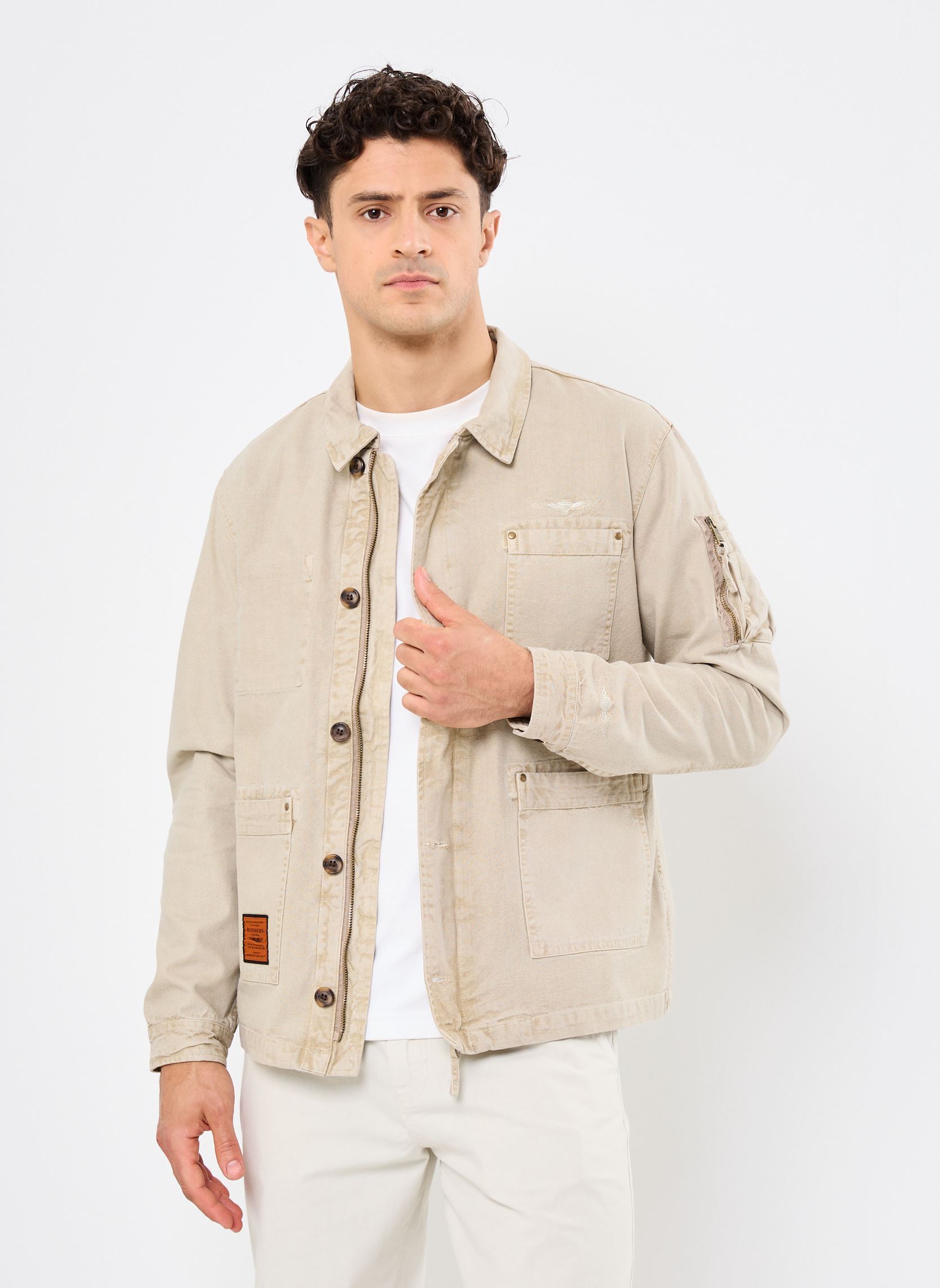 Bomberjacken Davis Men herren braun Bombers Original Bomberjacken Davis Men herren braun CAMEL