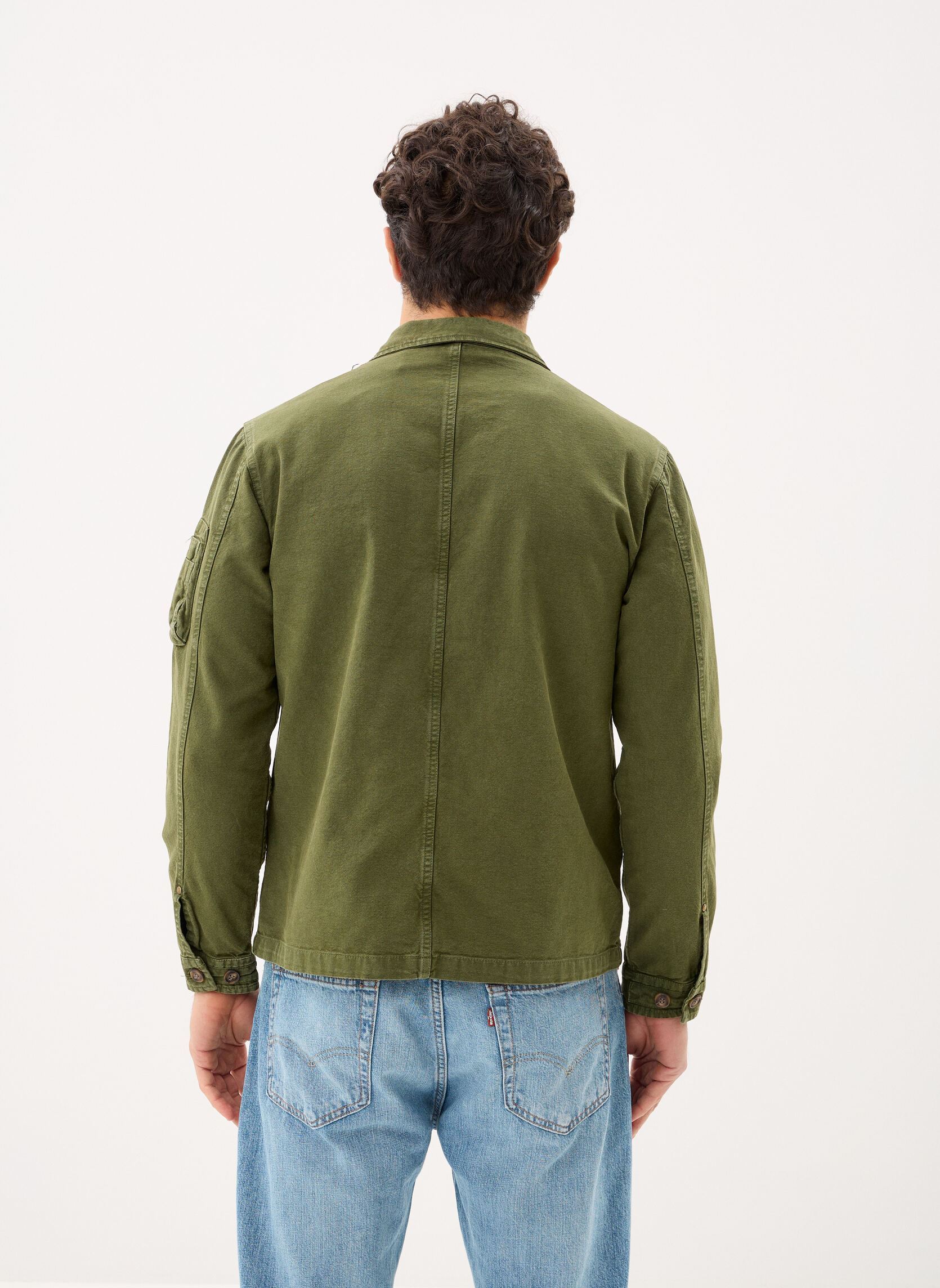 Blousons Davis Men homme vert Bombers Original Blousons Davis Men homme vert KAKI