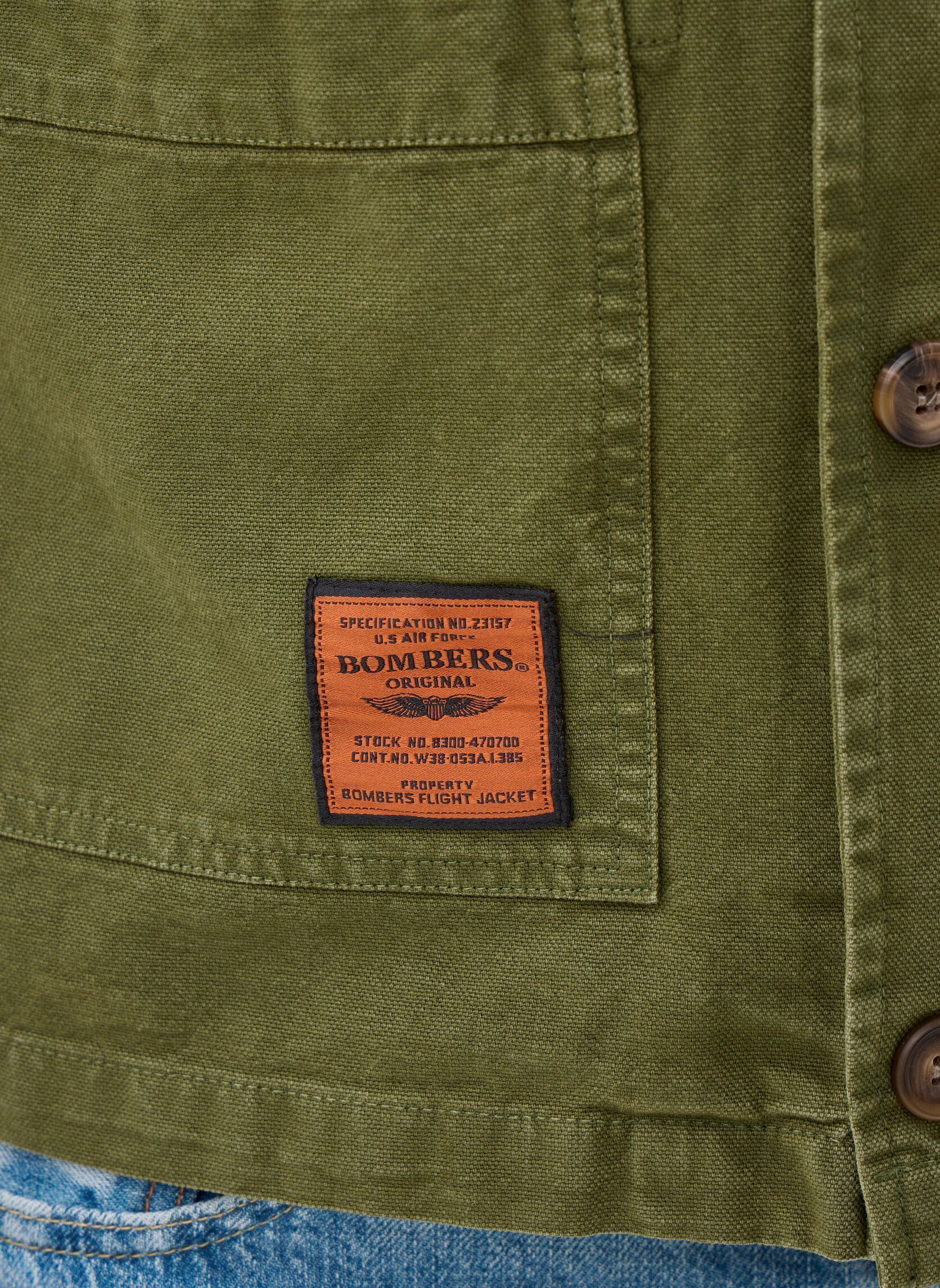Blousons Davis Men homme vert Bombers Original Blousons Davis Men homme vert KAKI