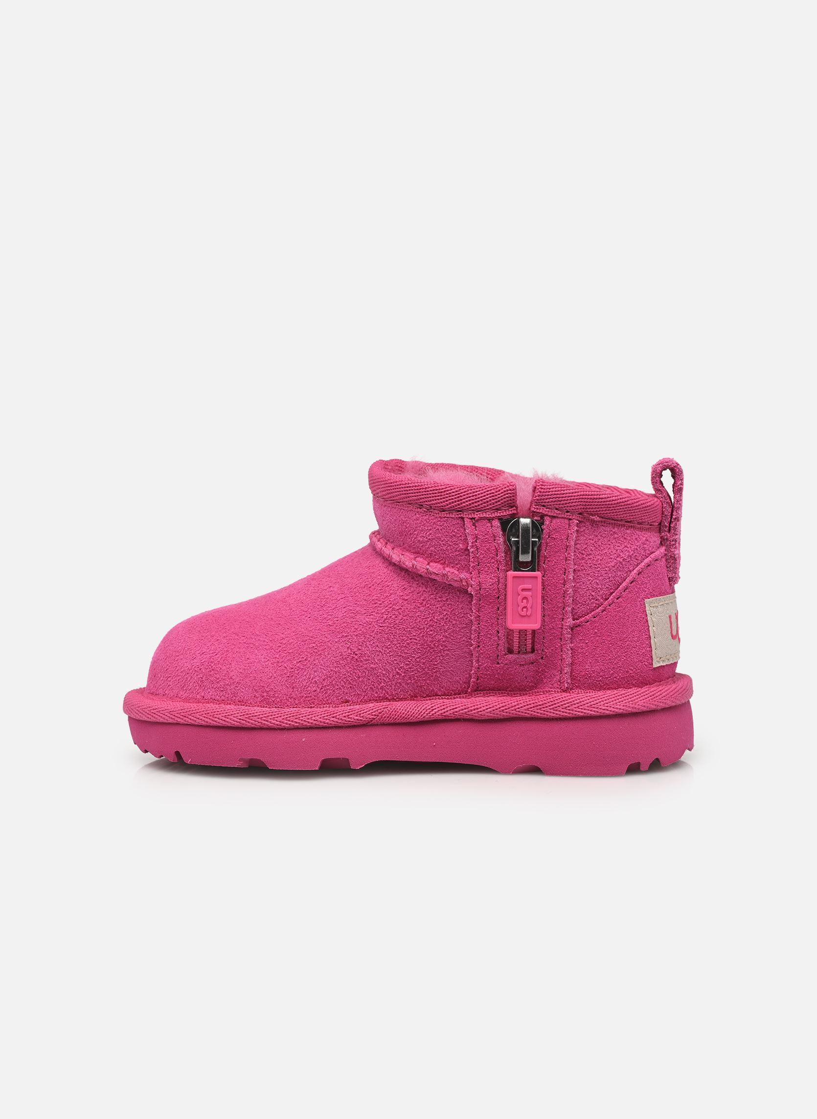 Laarzen T Classic Ultra Mini meisjes roze UGG Laarzen T Classic Ultra Mini meisjes roze DARK PEONY