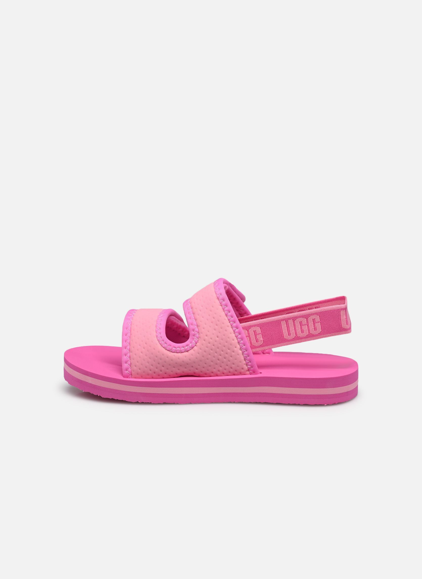 Sandales K Lennon Slingback fille rose UGG Sandales K Lennon Slingback fille rose SUGILITE / STRAWBERRY MILKSHAK