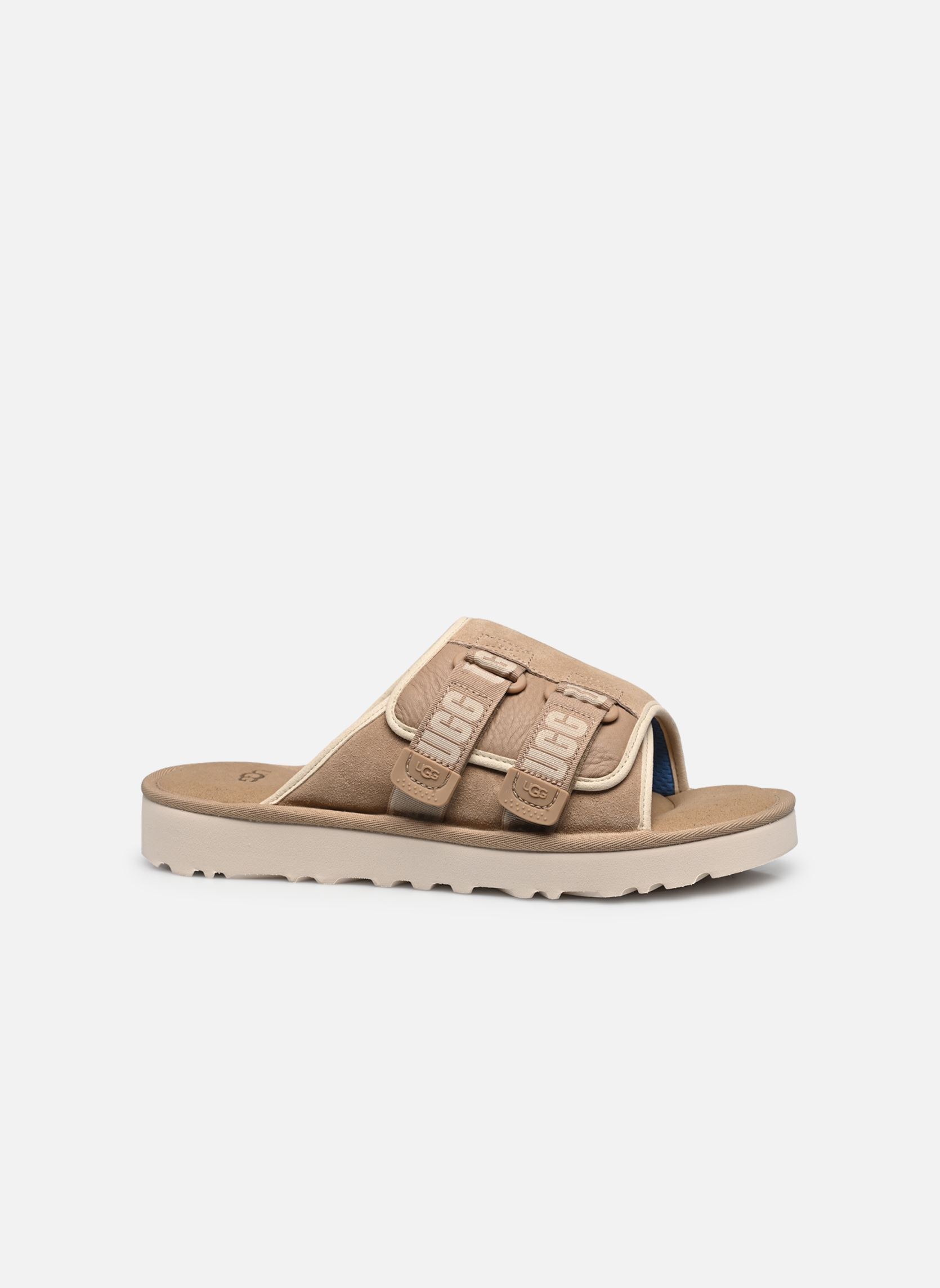Sandales et mules M Goldencoast Strap Slide homme beige UGG Sandales et mules M Goldencoast Strap Slide homme beige SAND / SANTORINI