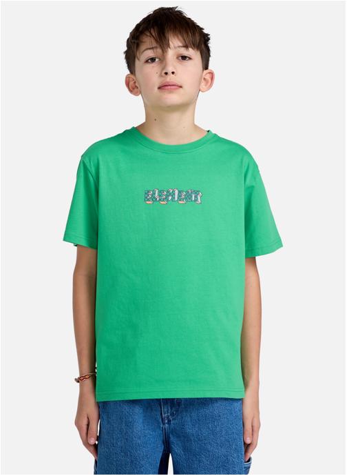 Element Tee-shirts Footsteps garçon vert
