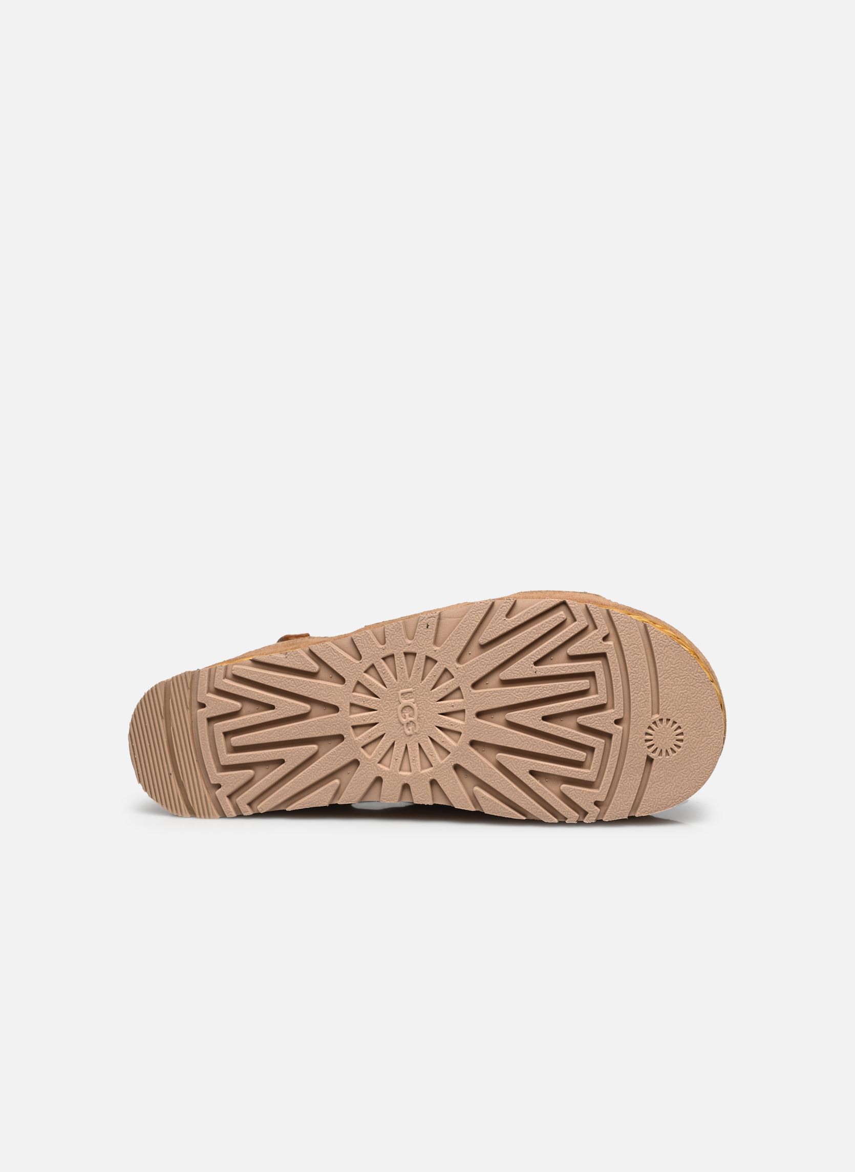 Sandales compensées et plateformes W Aubrey Ankle Strap femme marron UGG Sandales compensées et plateformes W Aubrey Ankle Strap femme marron CHESTNUT
