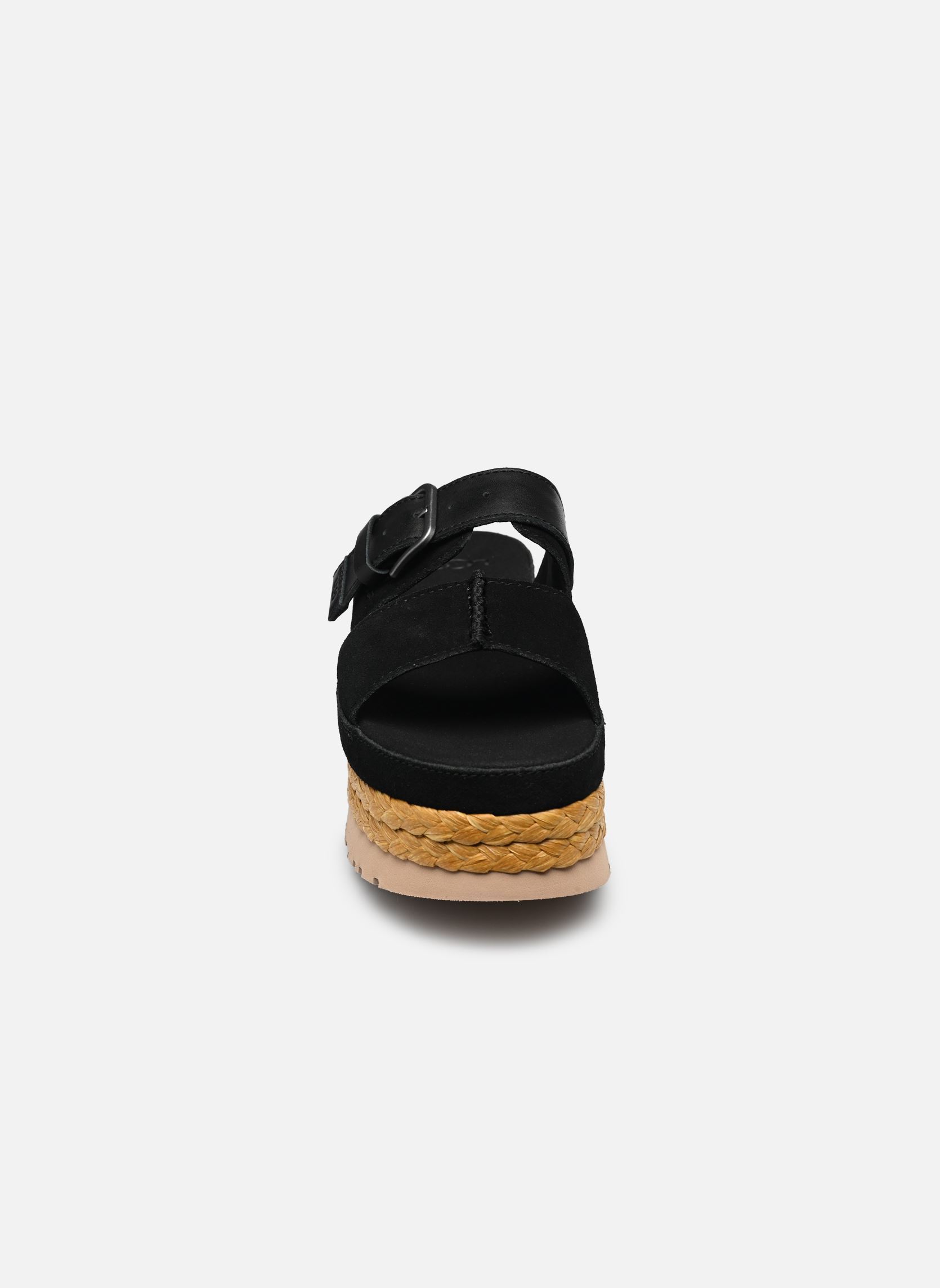 Sandales compensées et plateformes W Aubrey Slide femme noir UGG Sandales compensées et plateformes W Aubrey Slide femme noir BLACK