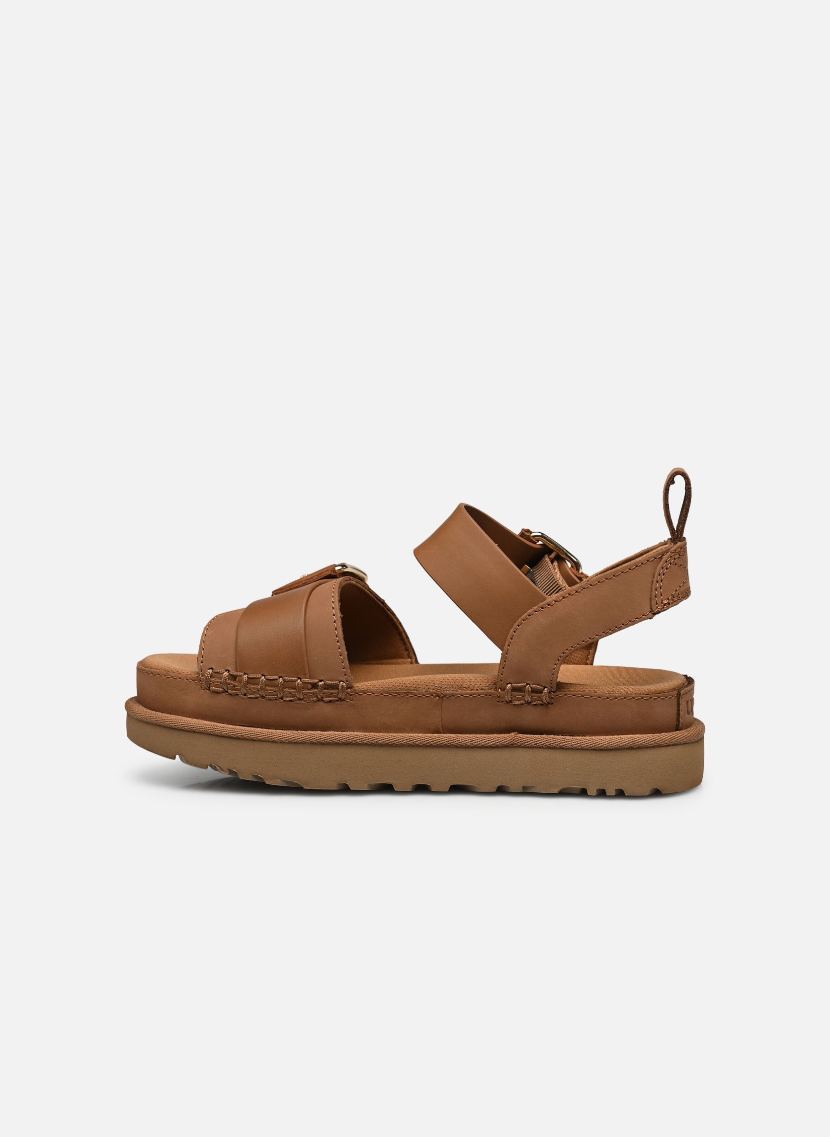 Sandali con zeppa e plateau W Goldenstar Villa donna marrone UGG Sandali con zeppa e plateau W Goldenstar Villa donna marrone CHESTNUT
