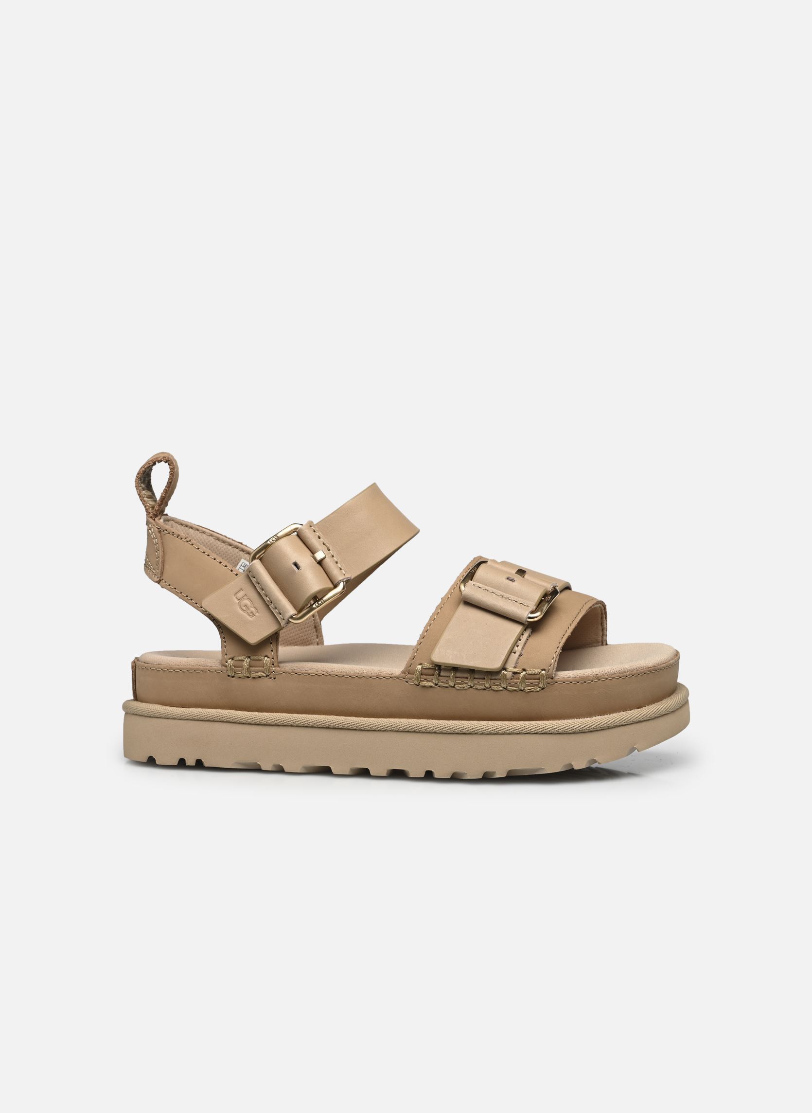 Keil- und Plateausandalen W Goldenstar Villa damen beige UGG Keil- und Plateausandalen W Goldenstar Villa damen beige MUSTARD SEED