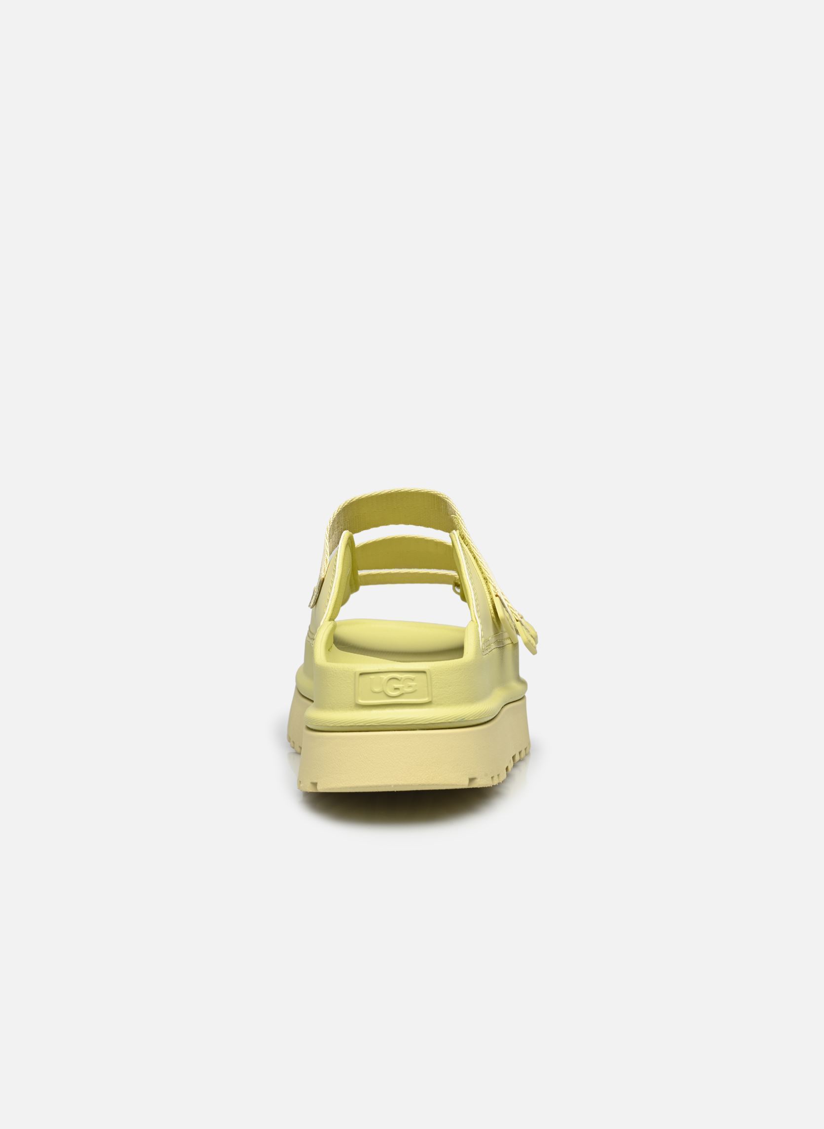 Sandales compensées et plateformes W GoldenGlow Slide femme vert UGG Sandales compensées et plateformes W GoldenGlow Slide femme vert GOLDEN APPLE