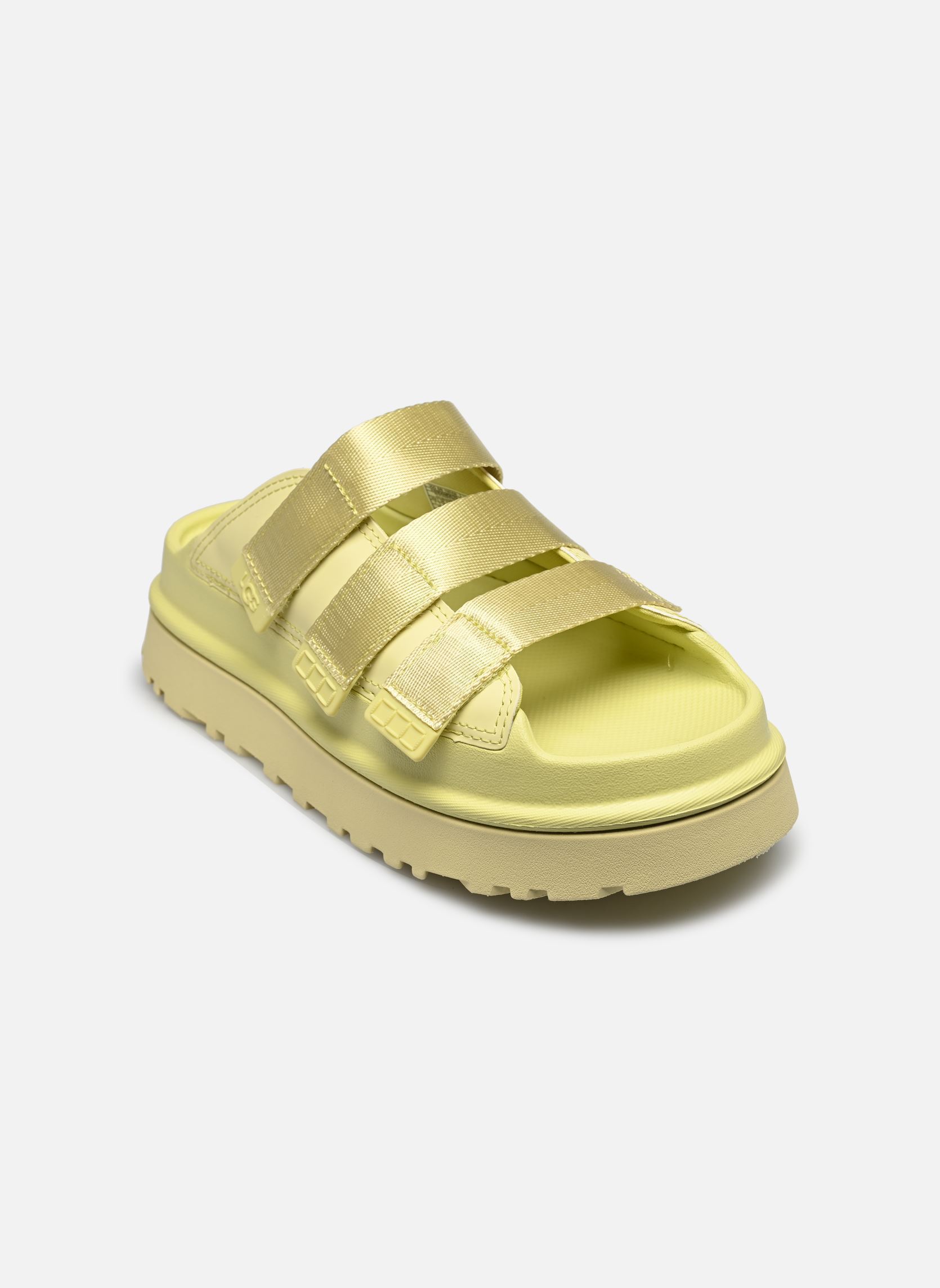 Sandales compensées et plateformes W GoldenGlow Slide femme vert UGG Sandales compensées et plateformes W GoldenGlow Slide femme vert GOLDEN APPLE