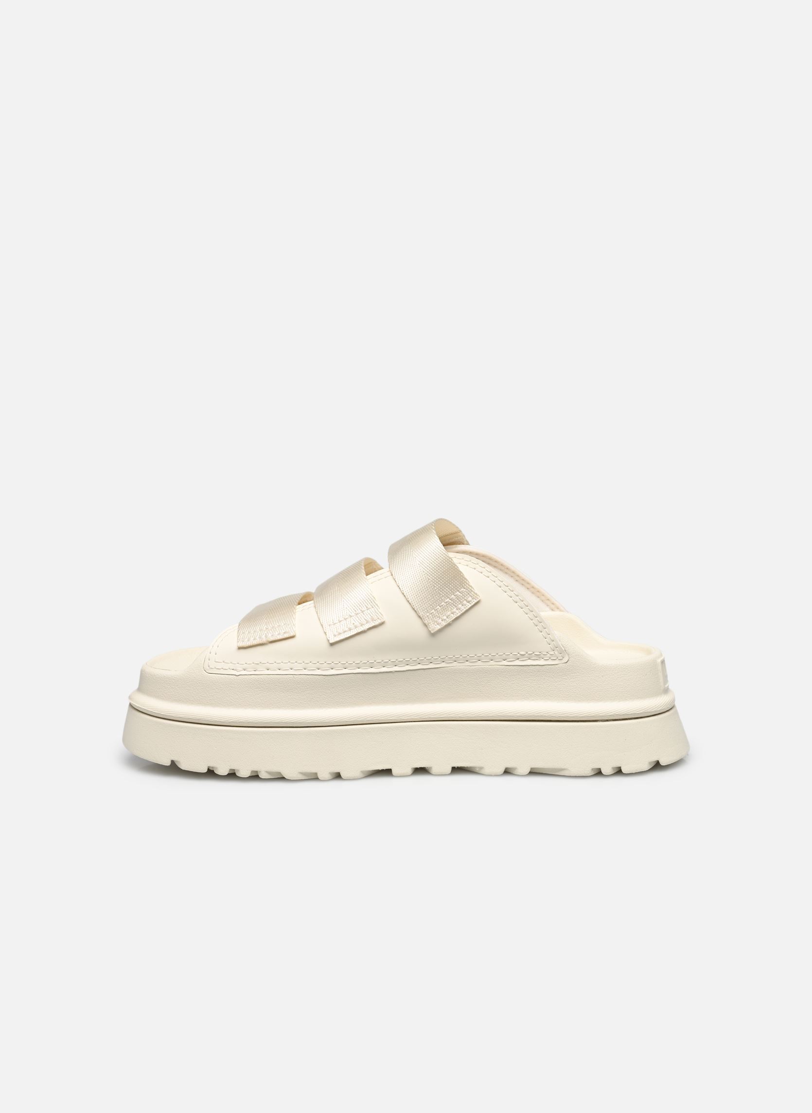 Keil- und Plateausandalen W GoldenGlow Slide damen beige UGG Keil- und Plateausandalen W GoldenGlow Slide damen beige JASMINE