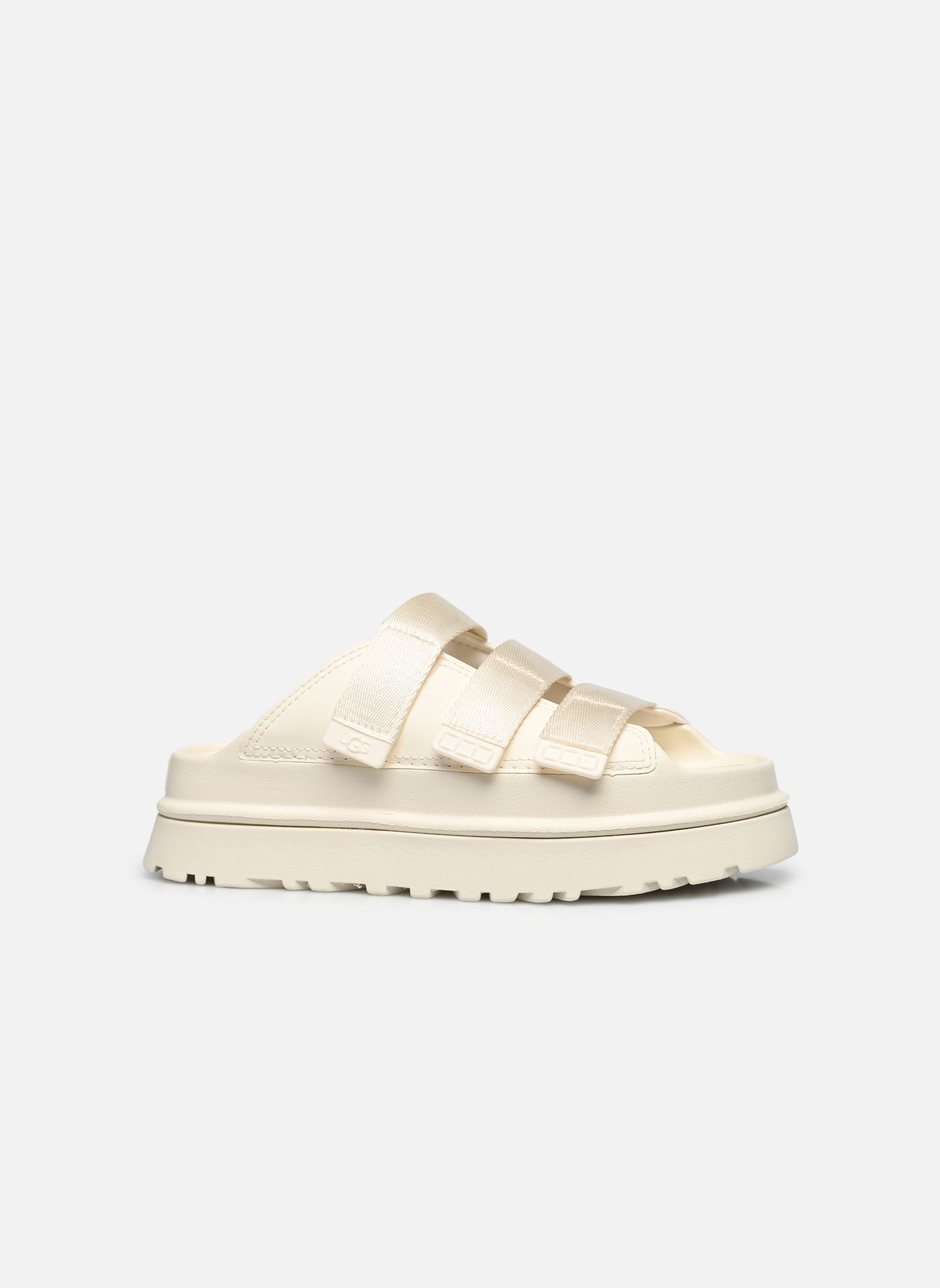 Keil- und Plateausandalen W GoldenGlow Slide damen beige UGG Keil- und Plateausandalen W GoldenGlow Slide damen beige JASMINE