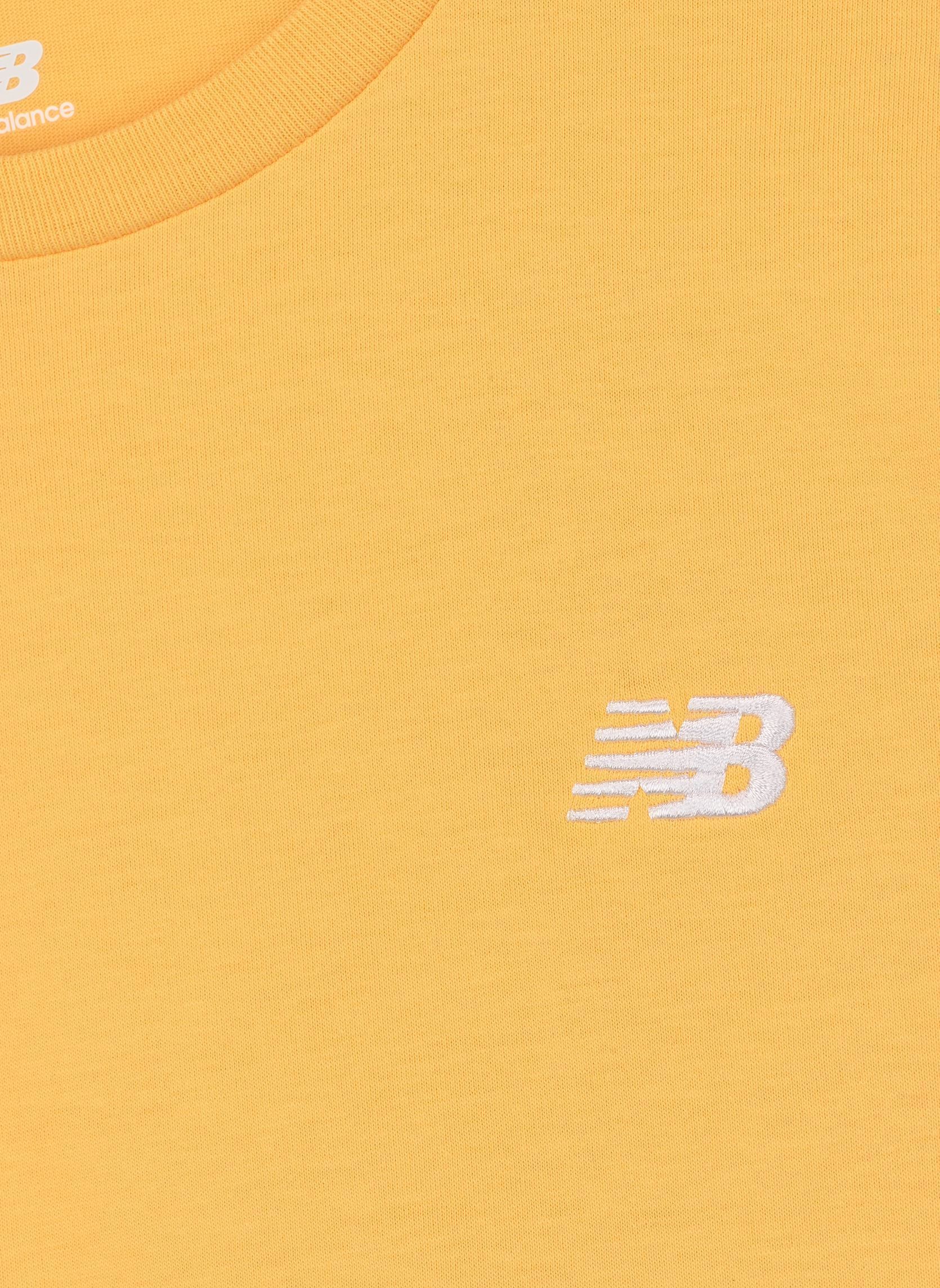 Kurzarm-T-Shirts New Balance Jersey Small Logo Tee jungen orange New Balance Kids Kurzarm-T-Shirts New Balance Jersey Small Logo Tee jungen orange CLEMENTINE