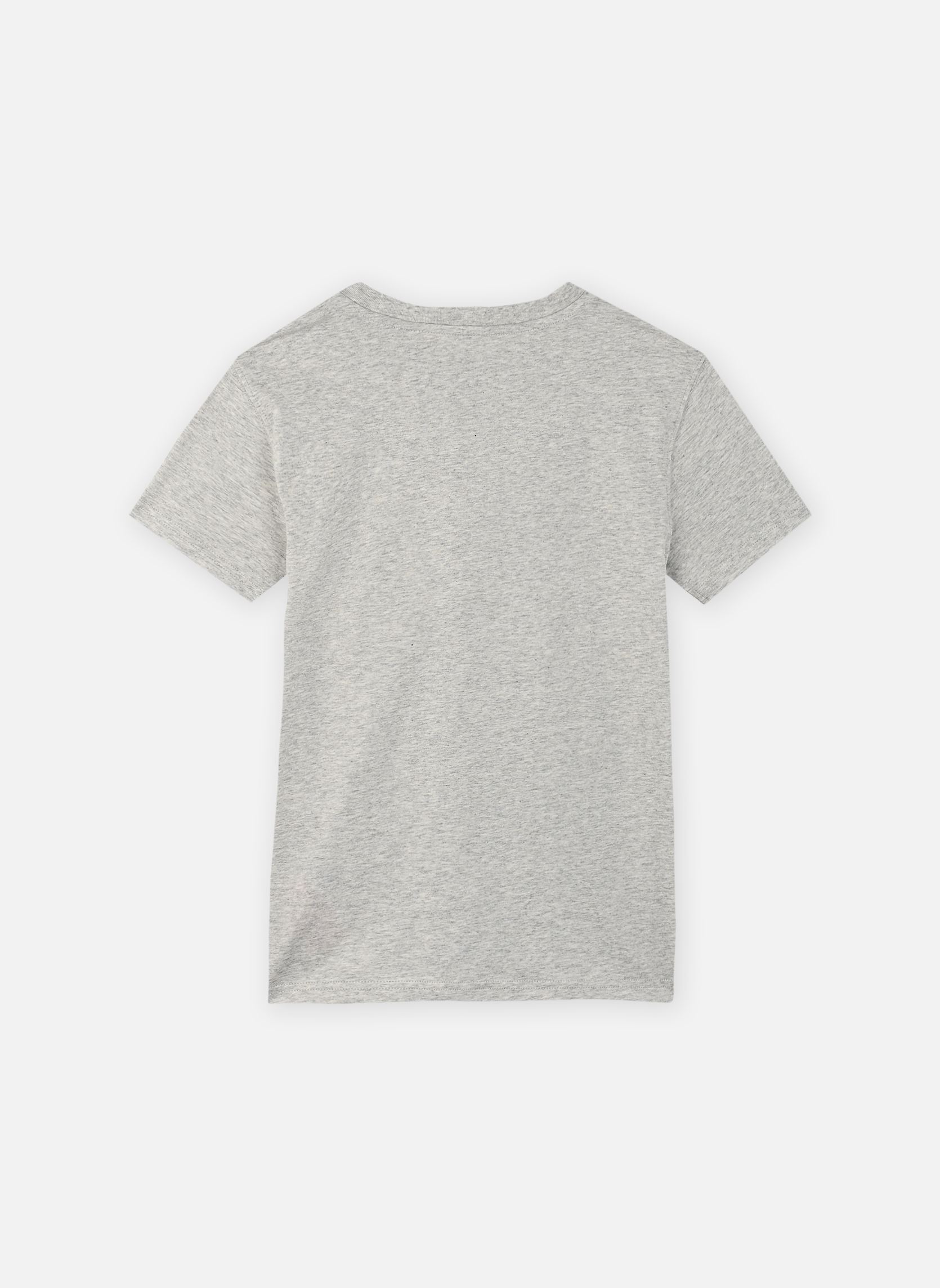 Tee-shirts manches courtes New Balance Jersey Stacked Logo Tee fille gris New Balance Kids Tee-shirts manches courtes New Balance Jersey Stacked Logo Tee fille gris ASH HEATHER