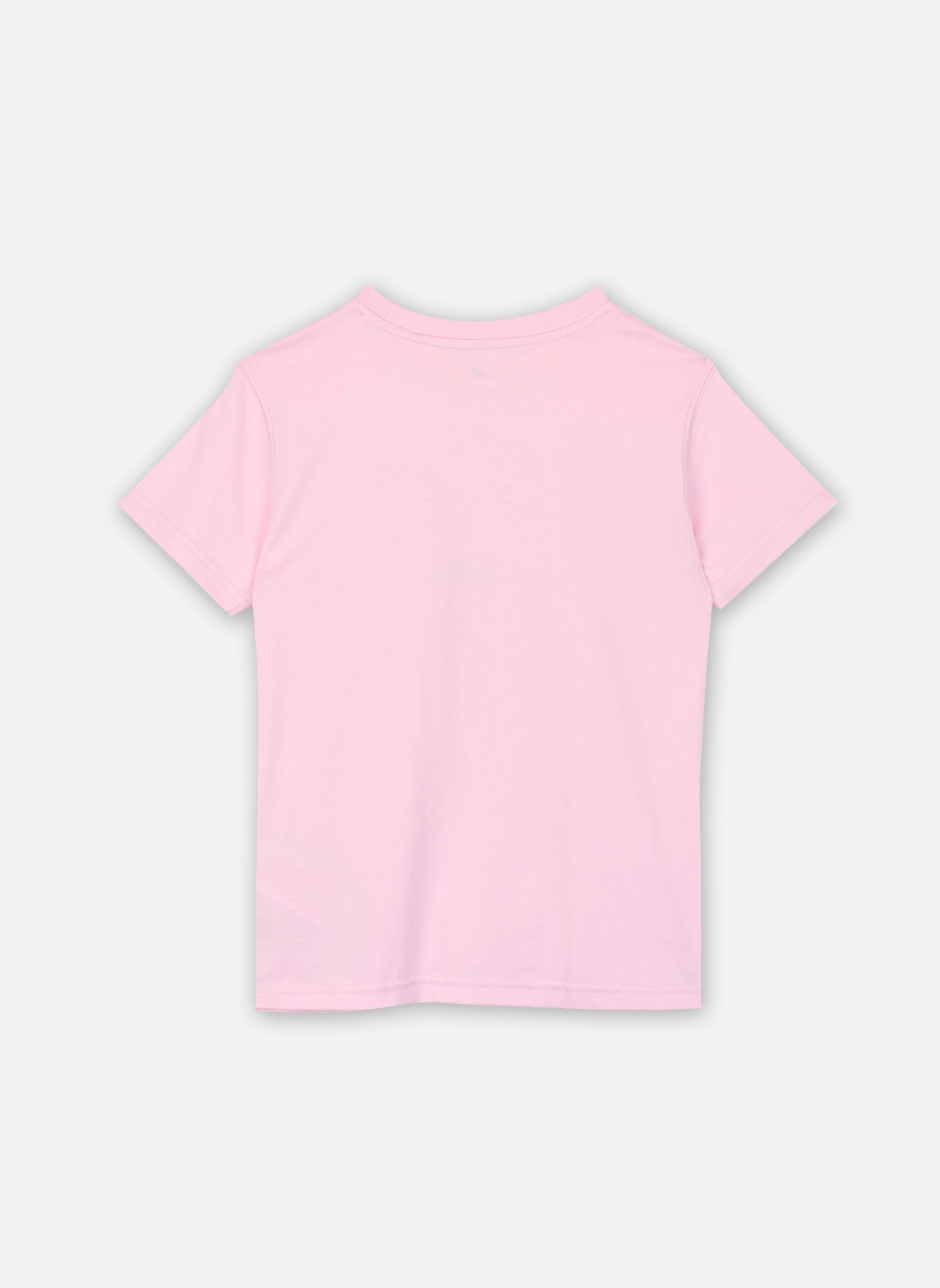 Kurzarm-T-Shirts New Balance Jersey Stacked Logo Tee mädchen rosa New Balance Kids Kurzarm-T-Shirts New Balance Jersey Stacked Logo Tee mädchen rosa LIGHT RASPBERRY