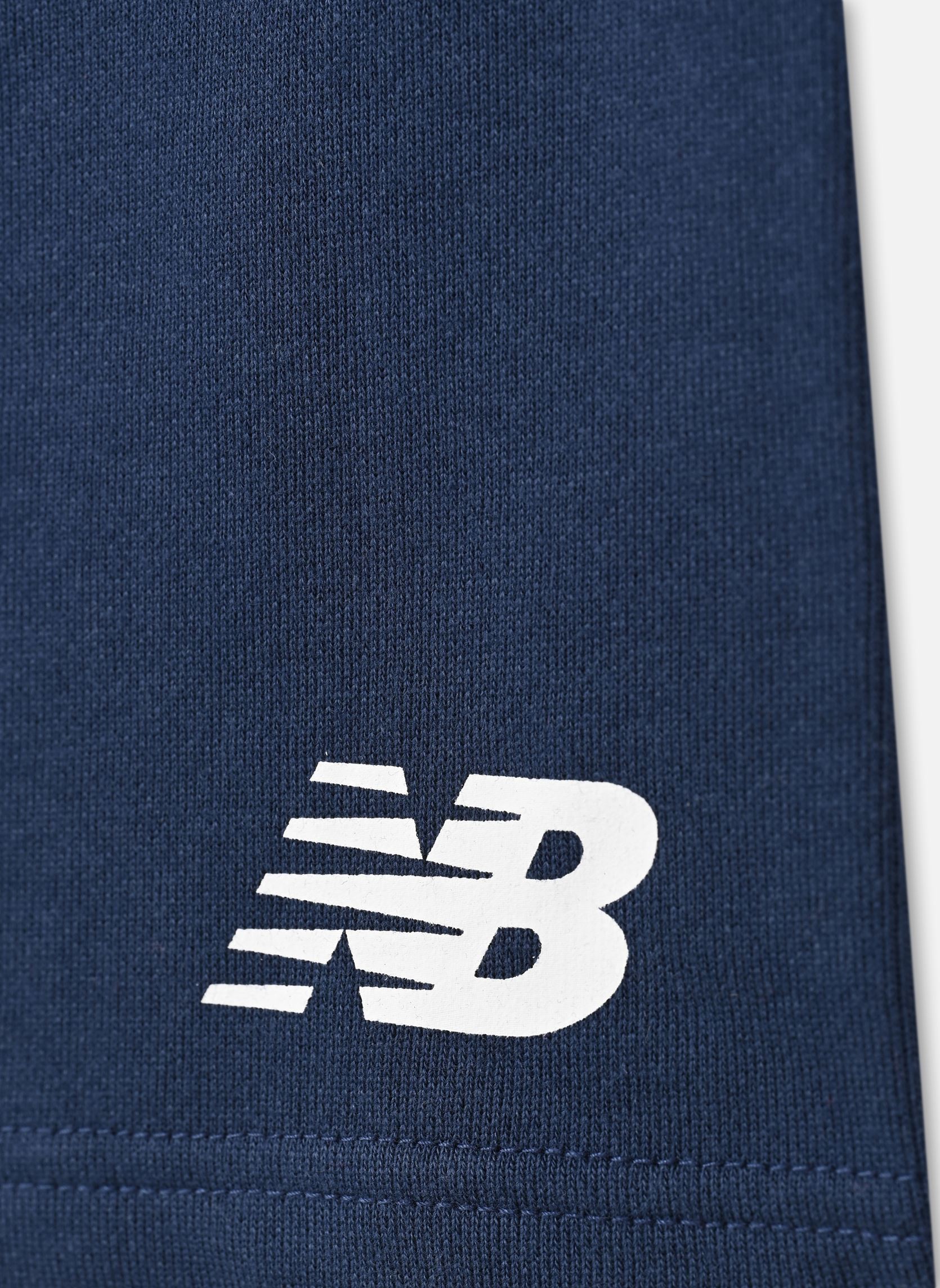 Vêtements de sport New Balance French Terry Stacked Logo Sh garçon bleu New Balance Kids Vêtements de sport New Balance French Terry Stacked Logo Sh garçon bleu NB NAVY