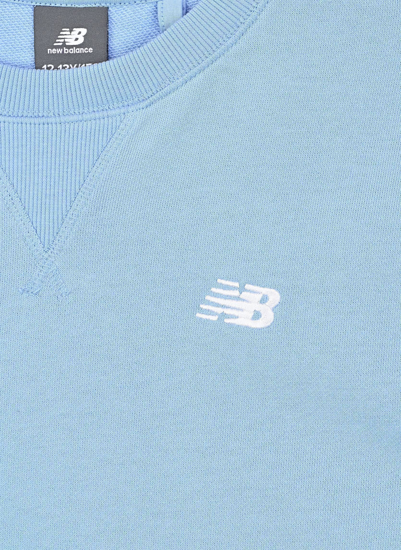 Sweats zippés New Balance French Terry Small Logo Crew garçon bleu New Balance Kids Sweats zippés New Balance French Terry Small Logo Crew garçon bleu ELECTRIC SKY