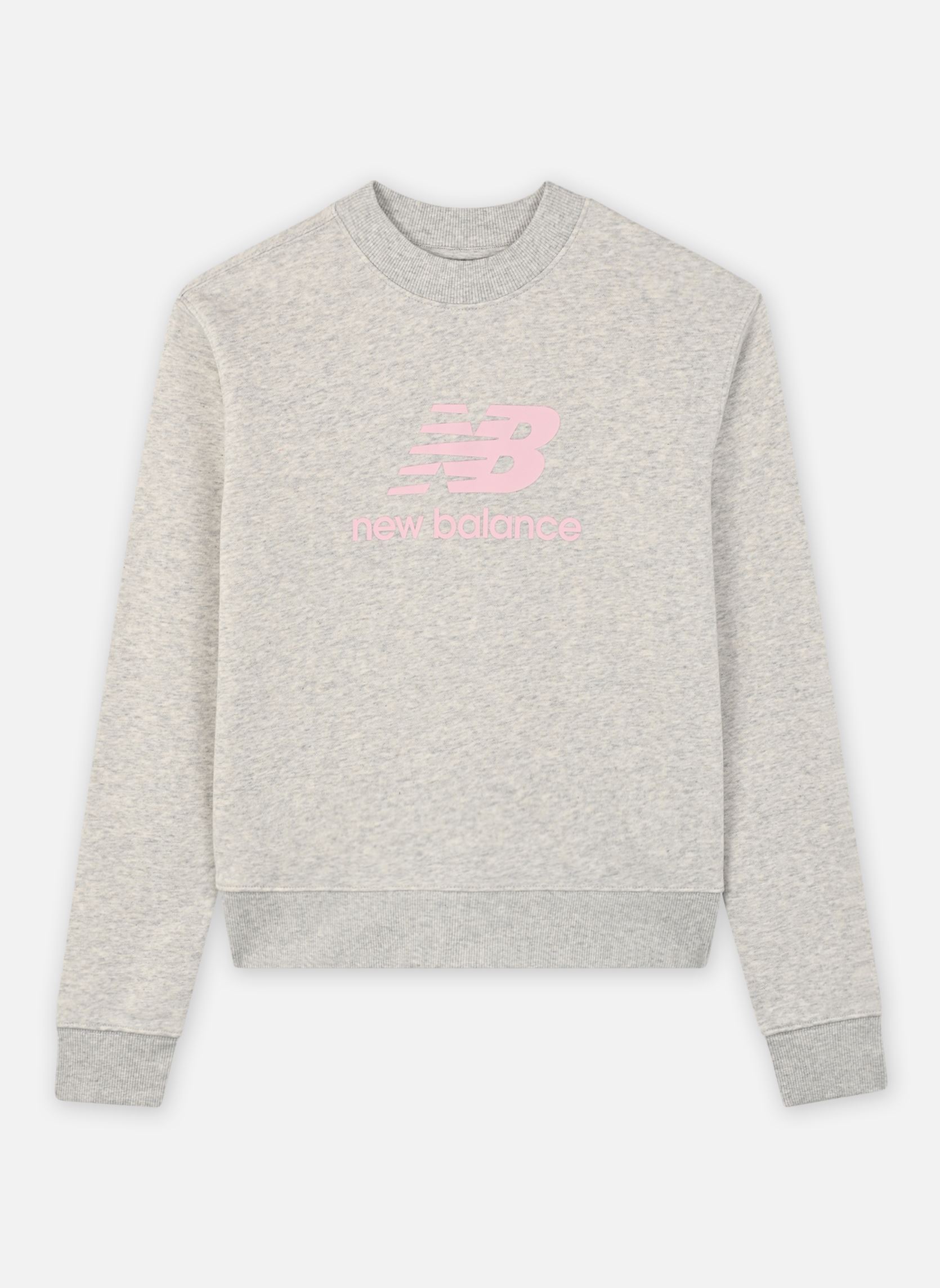 Vêtements New Balance Kids New Balance French Terry Stacked Logo Crew pour Accessoires - vue 4