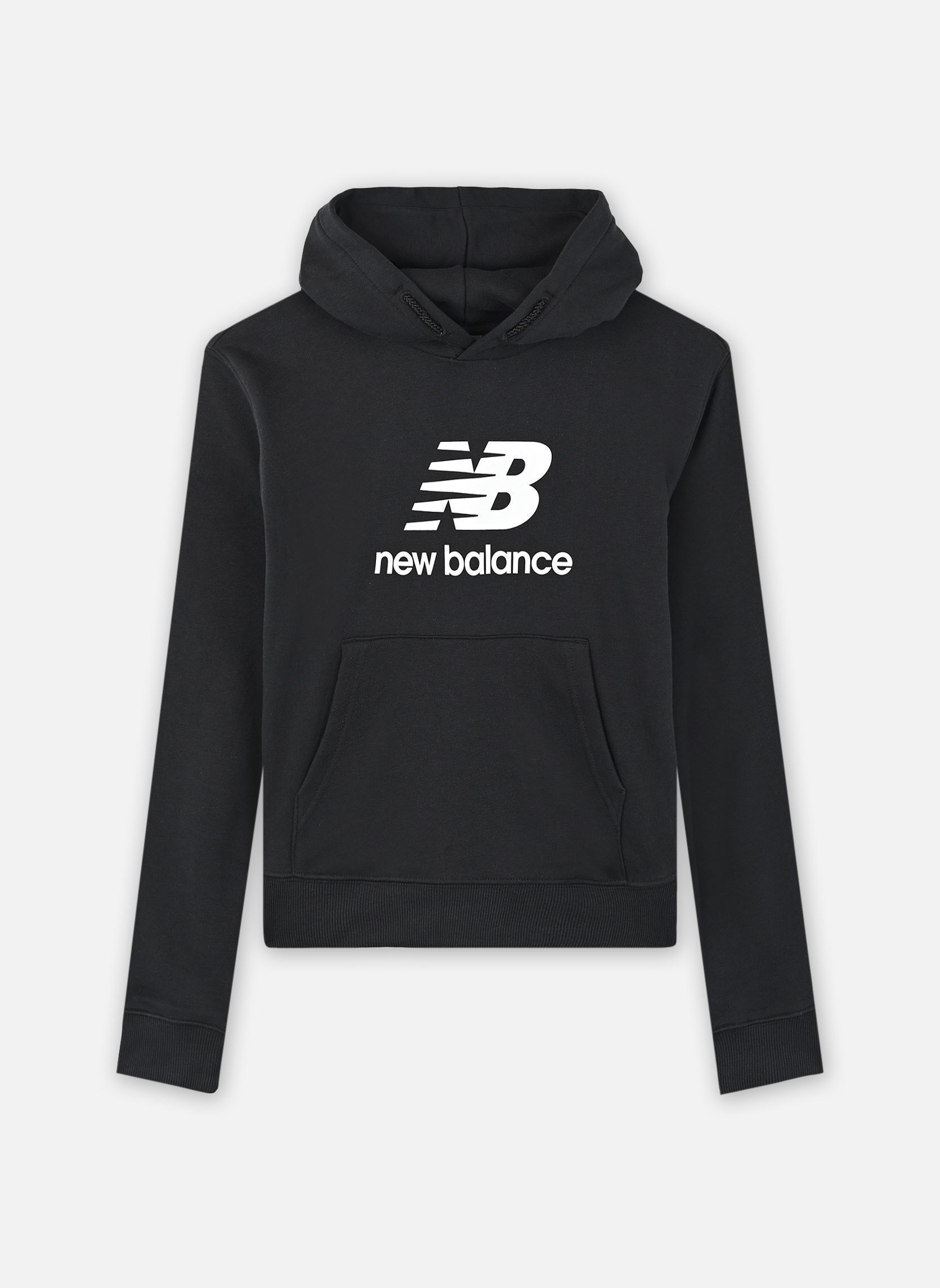 Vêtements New Balance Kids New Balance French Terry Stacked Logo Hoodie pour Accessoires - vue 3